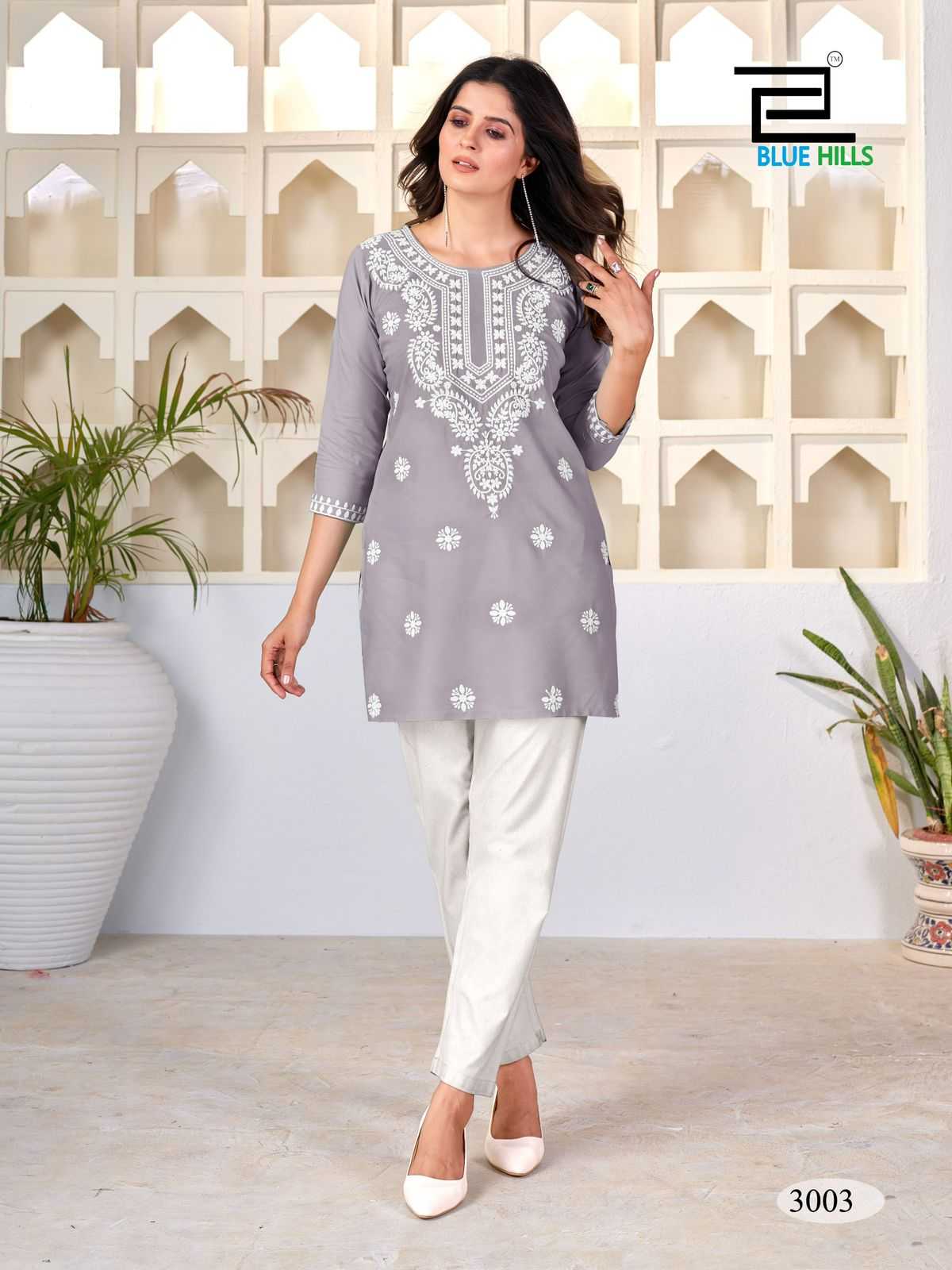 Blue Hills Amelia VOL -3 Kurti Wholesale catalog