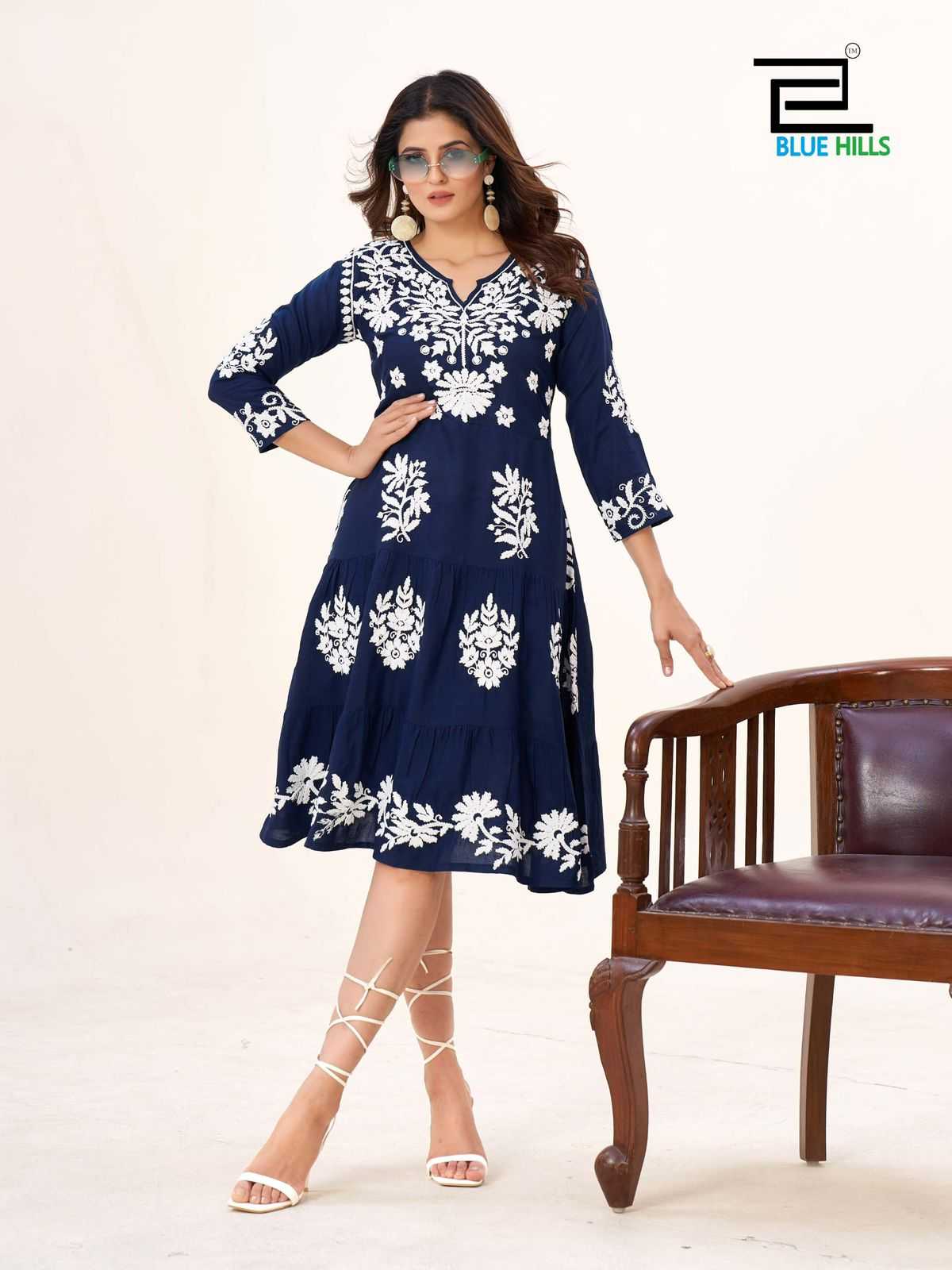 Blue hills Kiara vol 3 Kurti Wholesale catalog