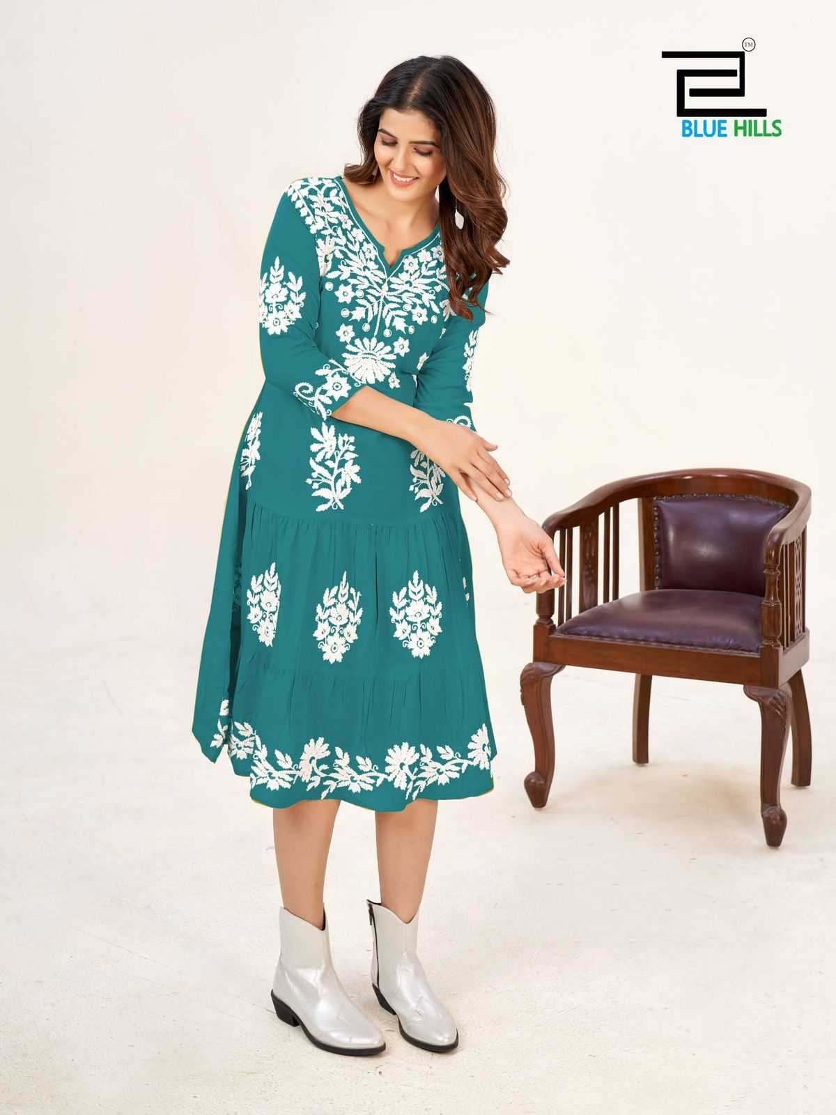 Blue hills Kiara vol 3 Kurti Wholesale catalog