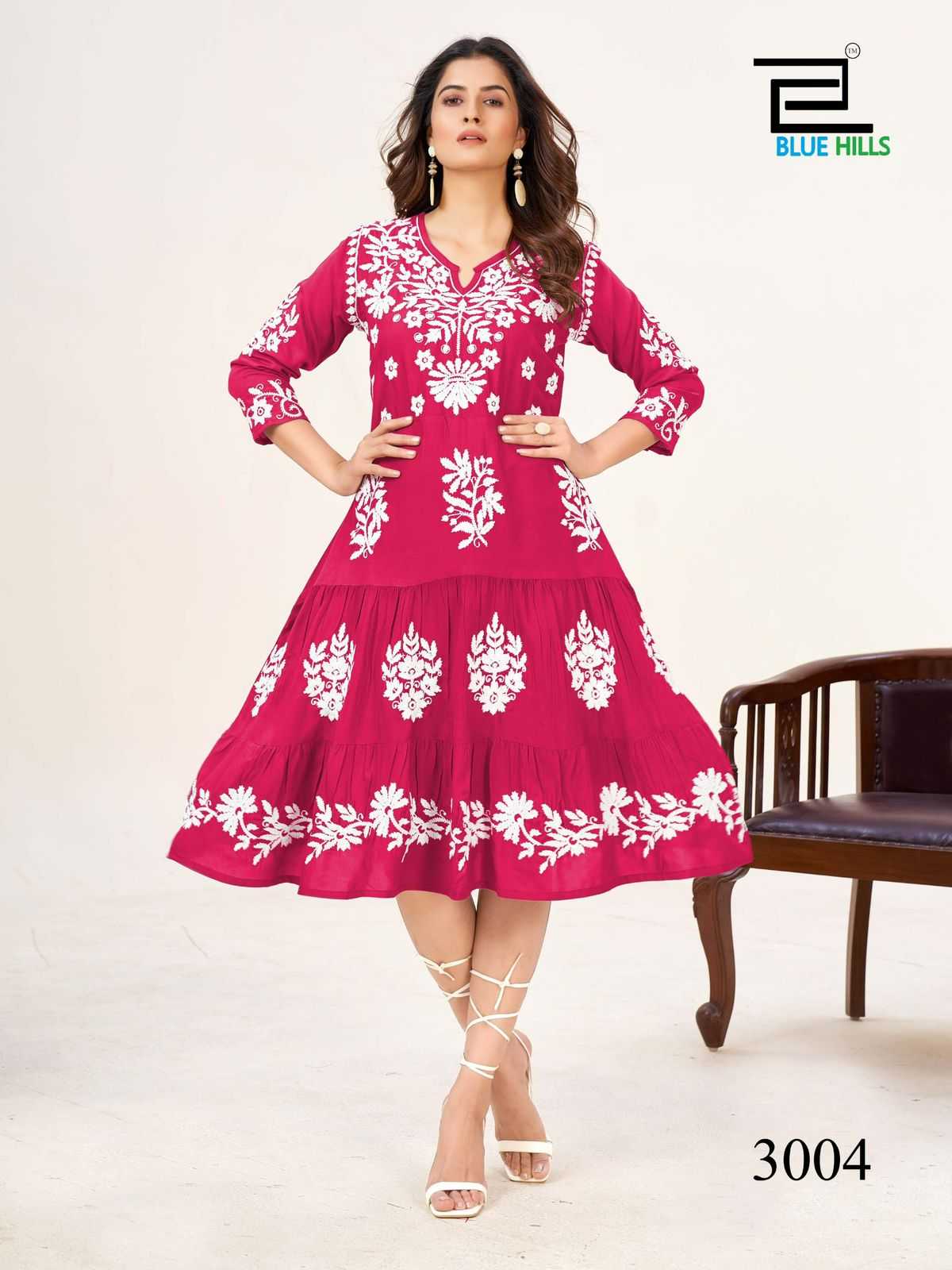 Blue hills Kiara vol 3 Kurti Wholesale catalog