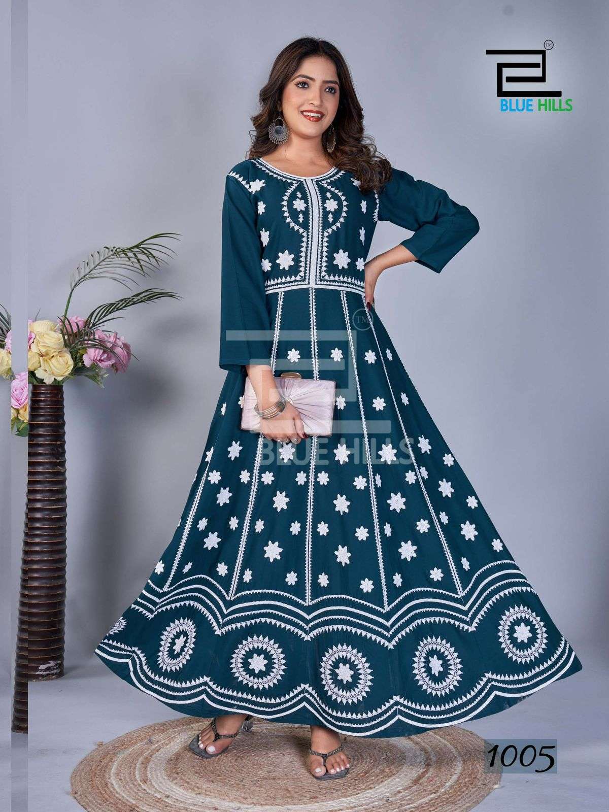 Blue Hills RASHMIKA Kurti Wholesale catalog