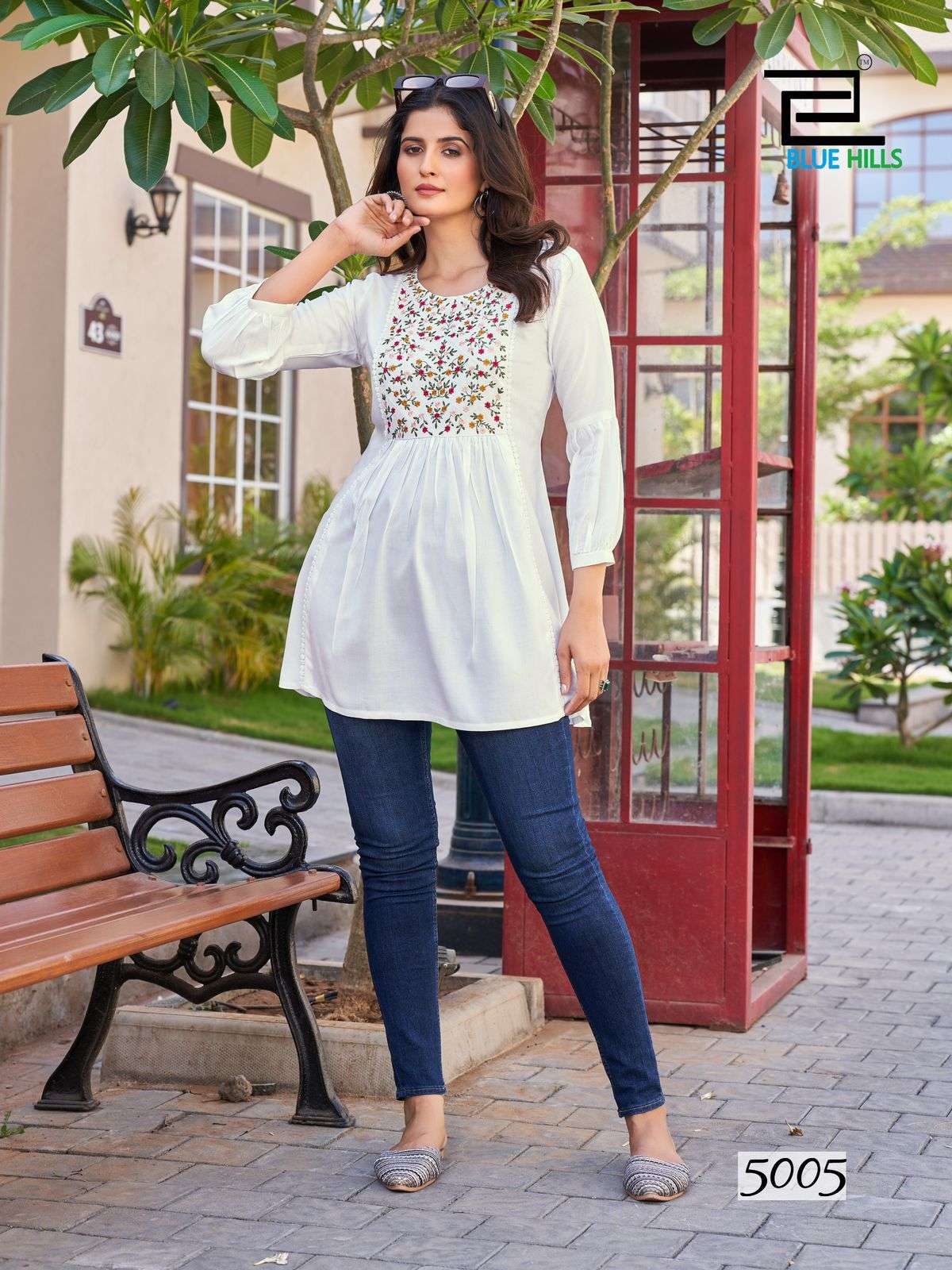 Blue Hills SOFIA VOL 5 Kurti Wholesale catalog
