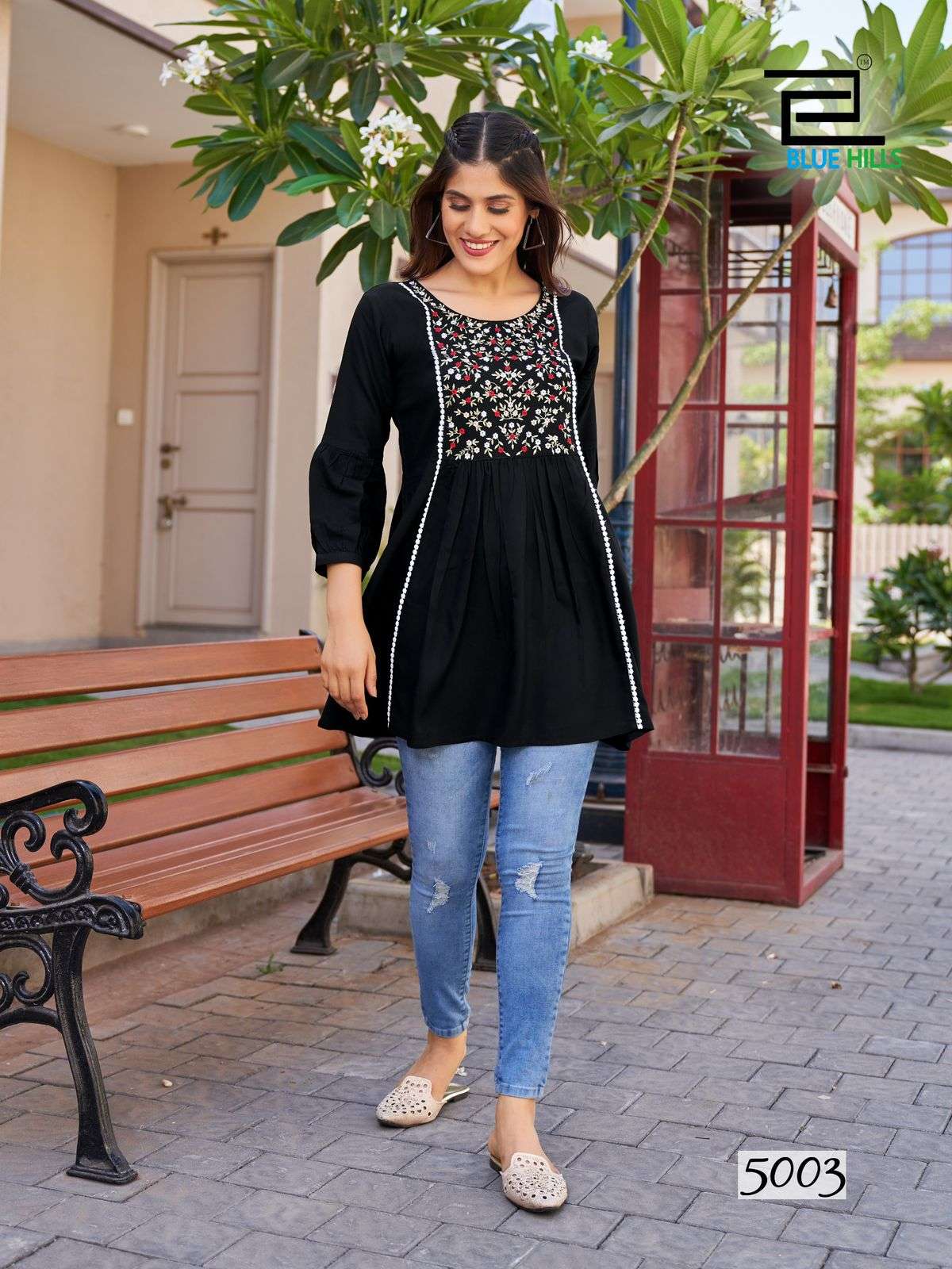 Blue Hills SOFIA VOL 5 Kurti Wholesale catalog