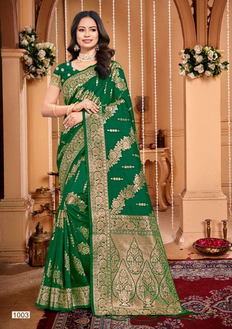 BUNAWAT Plazzo Silk Vol-01 Saree Wholesale catalog