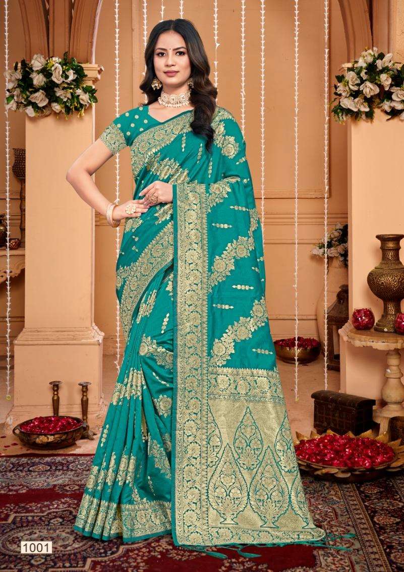BUNAWAT Plazzo Silk Vol-01 Saree Wholesale catalog