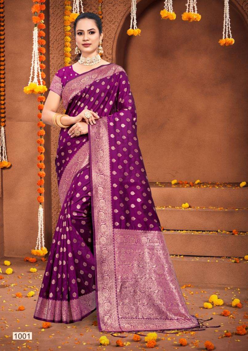 BUNAWAT Plazzo Silk Vol-02 Saree Wholesale catalog