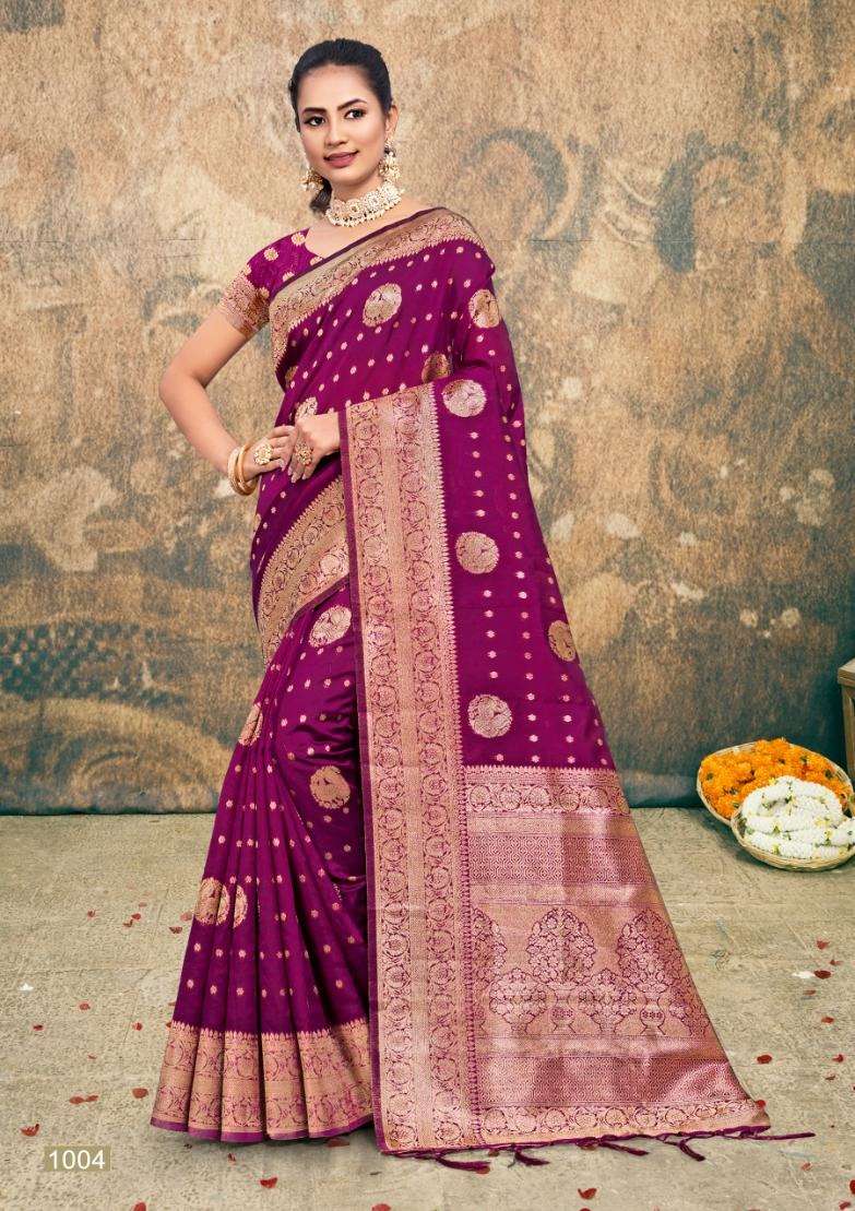 BUNAWAT Plazzo Silk Vol-03 Silk Saree Wholesale catalog