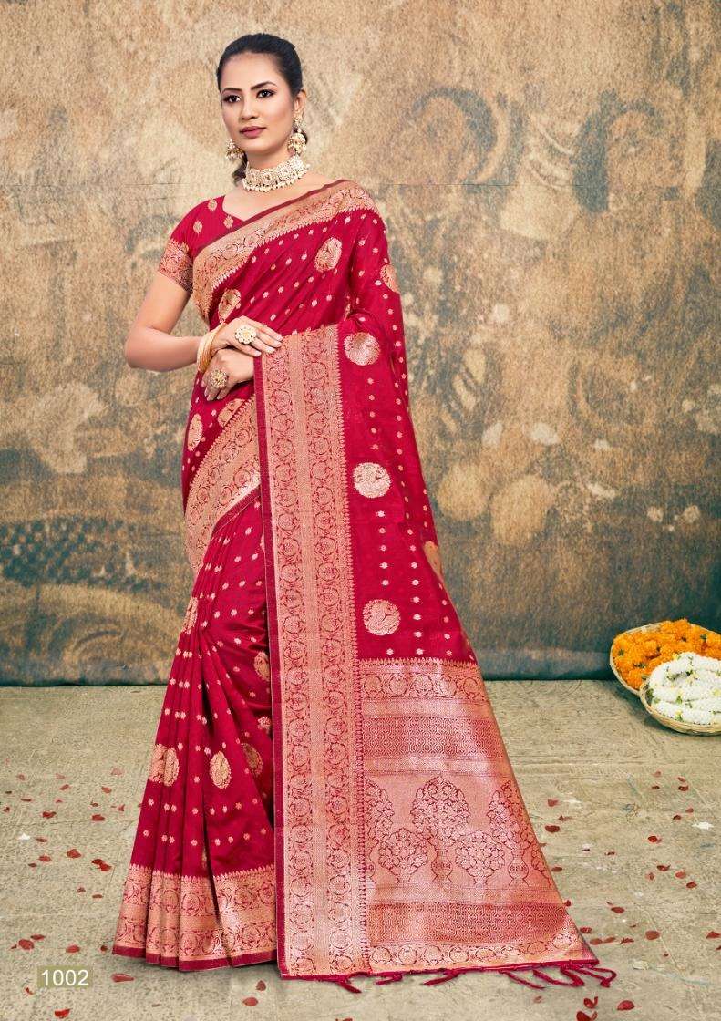BUNAWAT Plazzo Silk Vol-03 Silk Saree Wholesale catalog