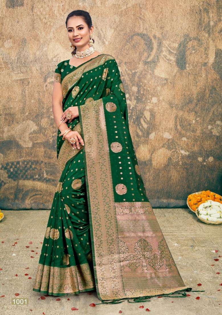 BUNAWAT Plazzo Silk Vol-03 Silk Saree Wholesale catalog