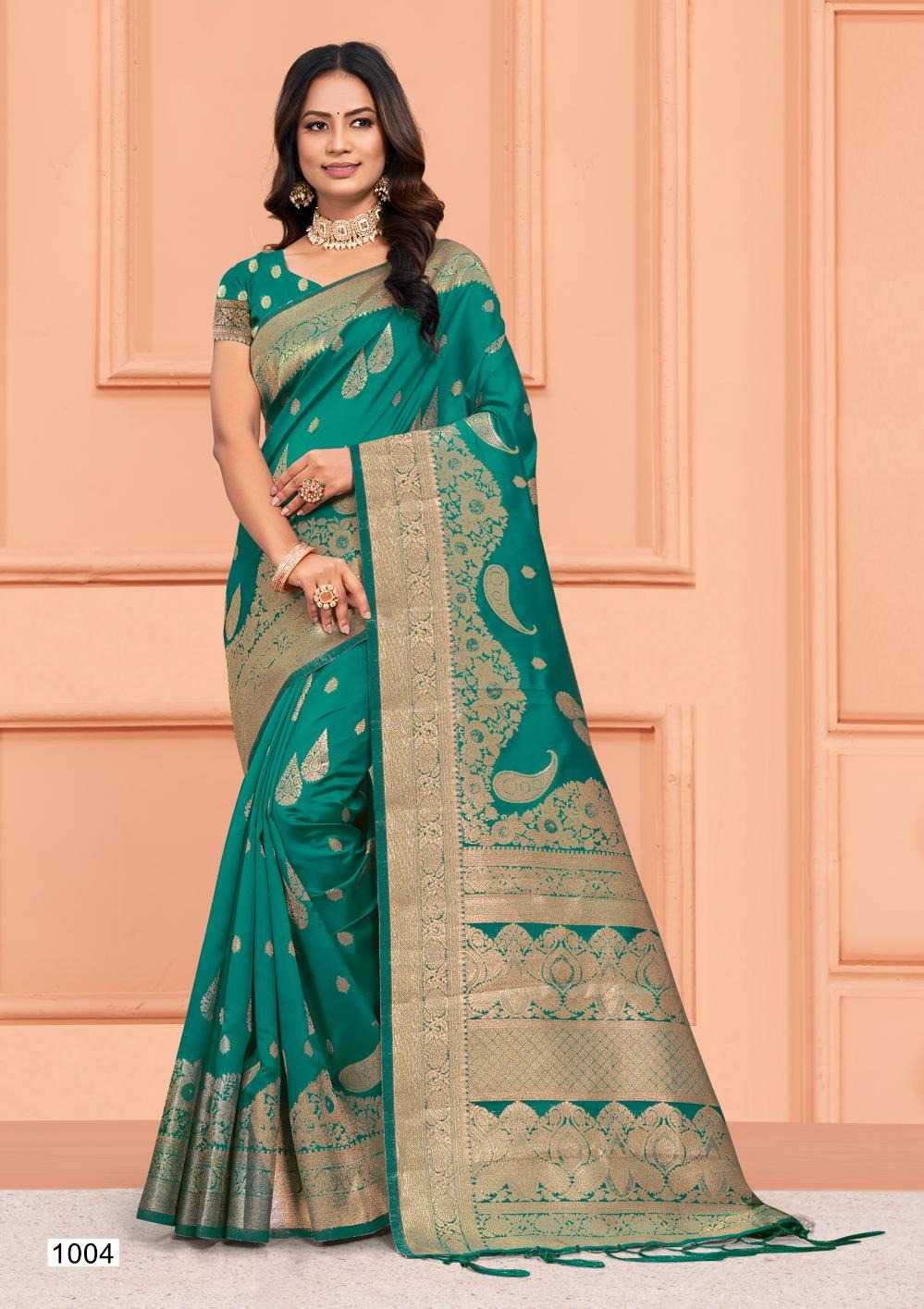 BUNAWAT Plazzo Silk Vol-05 Saree Wholesale catalog