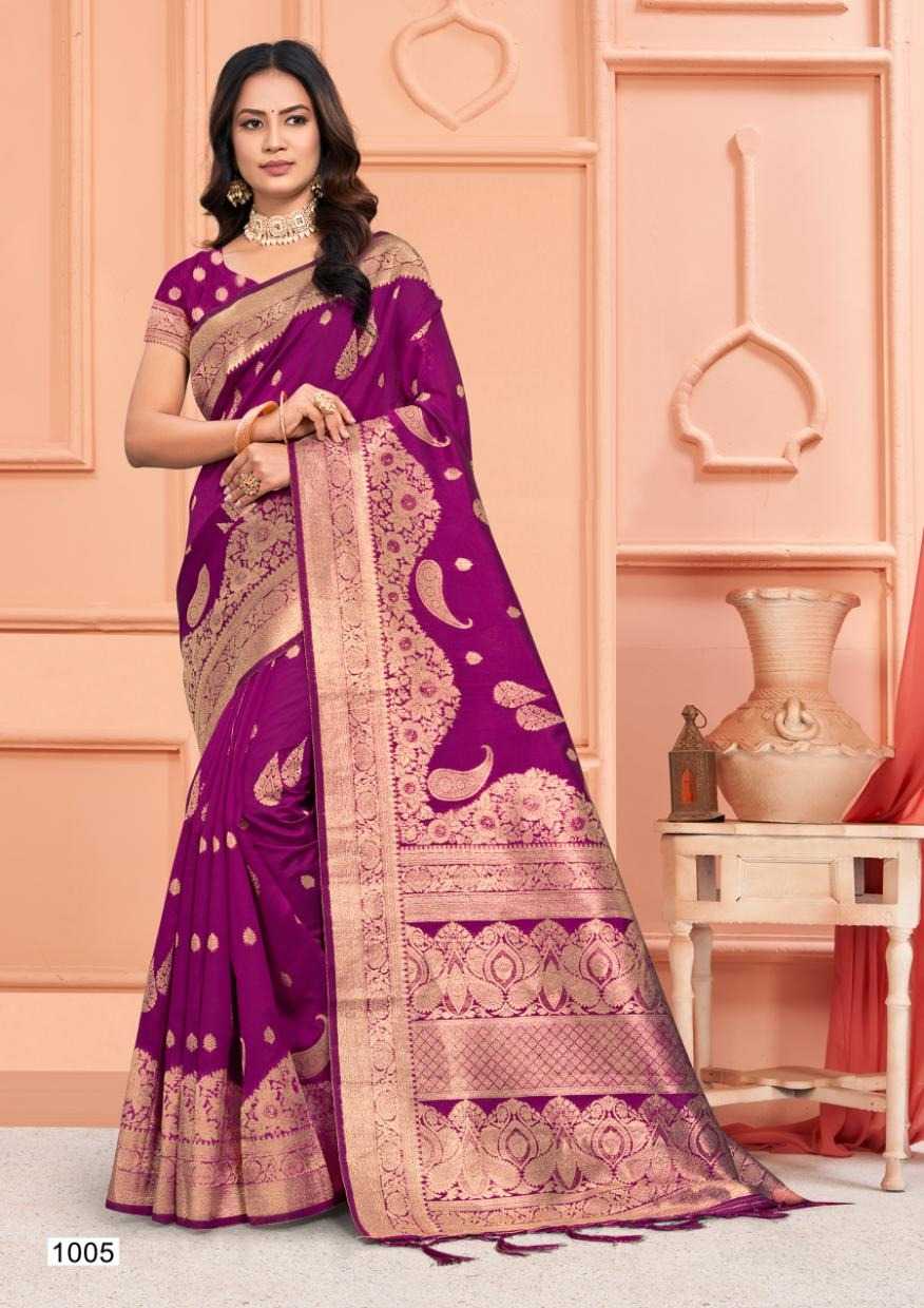 BUNAWAT Plazzo Silk Vol-05 Saree Wholesale catalog