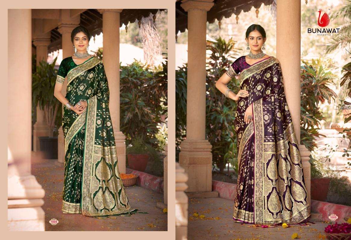 BUNAWAT Tana Bana Saree Wholesale catalog