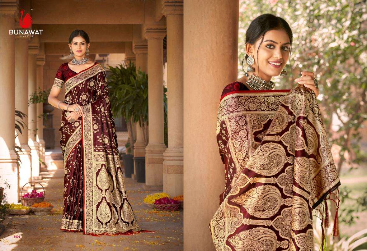 BUNAWAT Tana Bana Saree Wholesale catalog