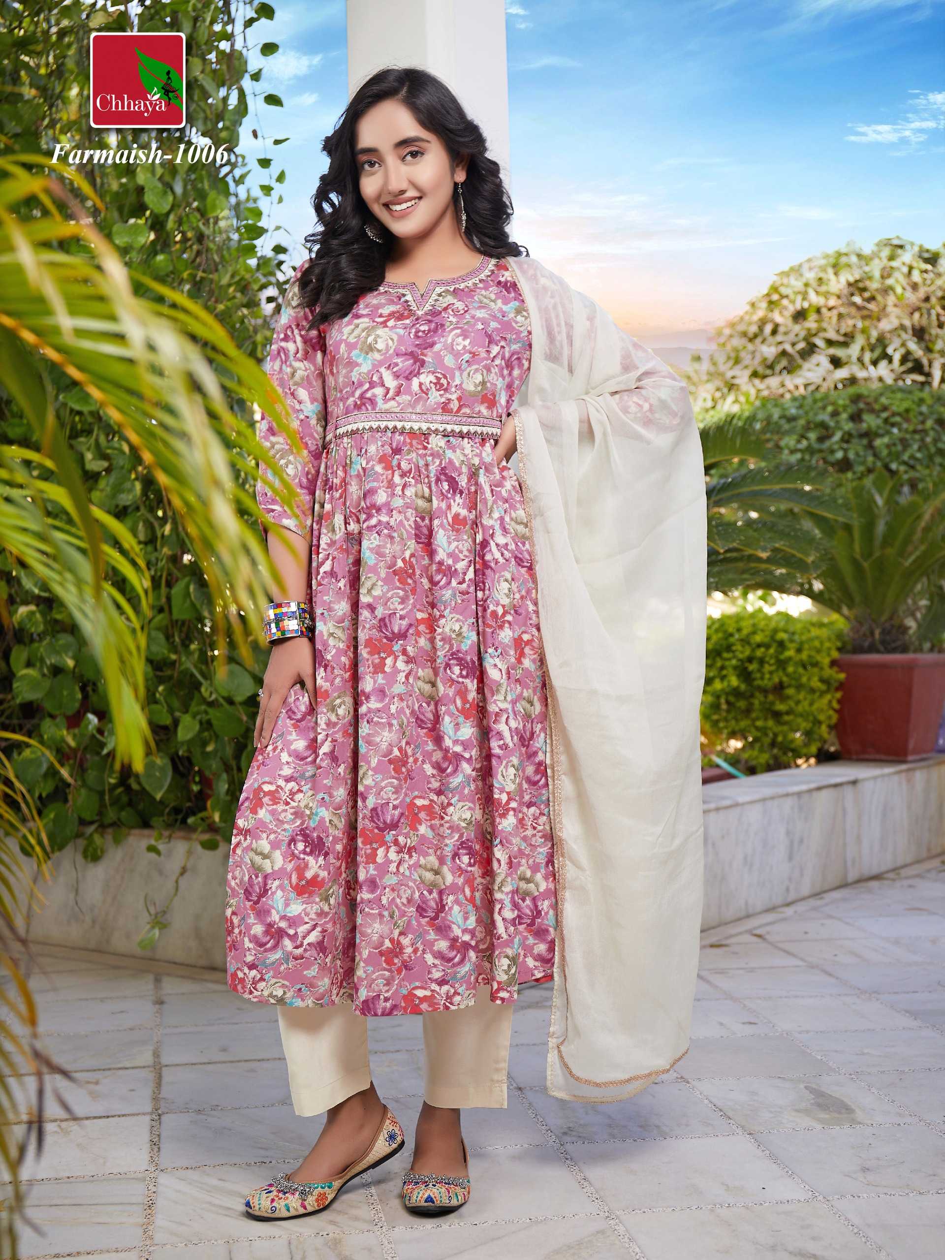 CHHAYA FARMAISH Kurti Wholesale catalog