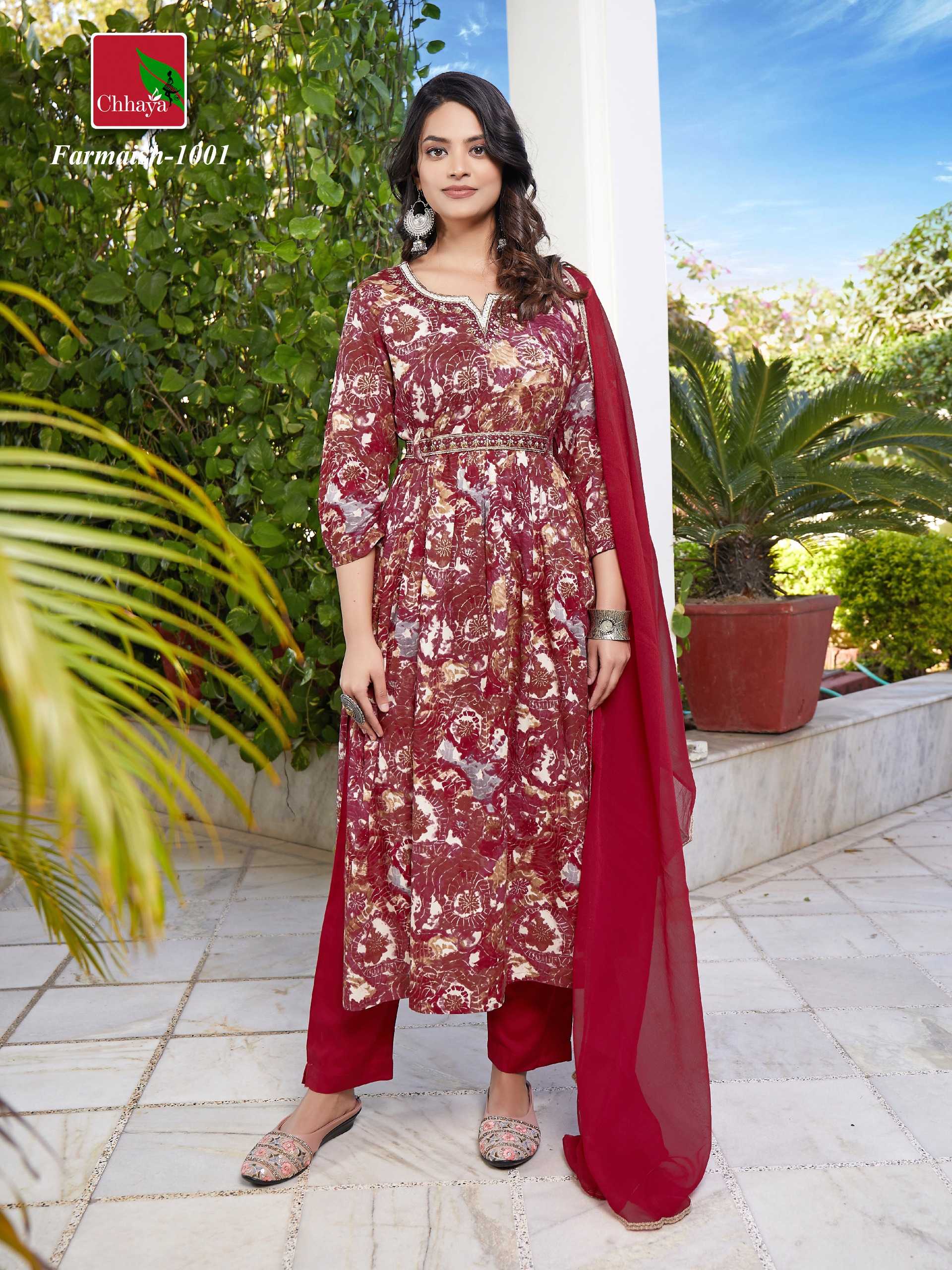 CHHAYA FARMAISH Kurti Wholesale catalog