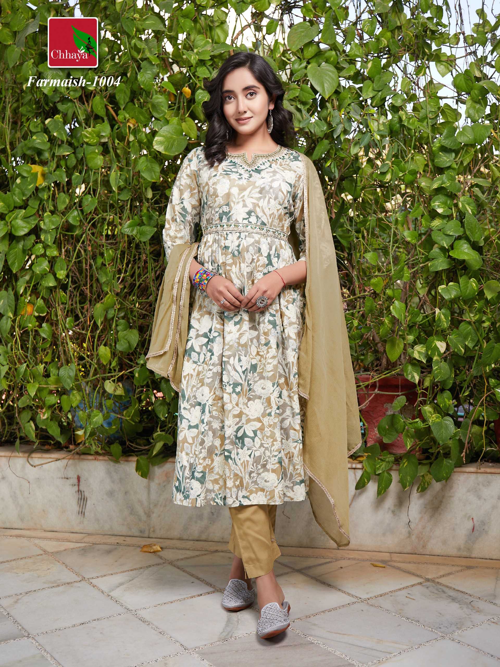 CHHAYA FARMAISH Kurti Wholesale catalog