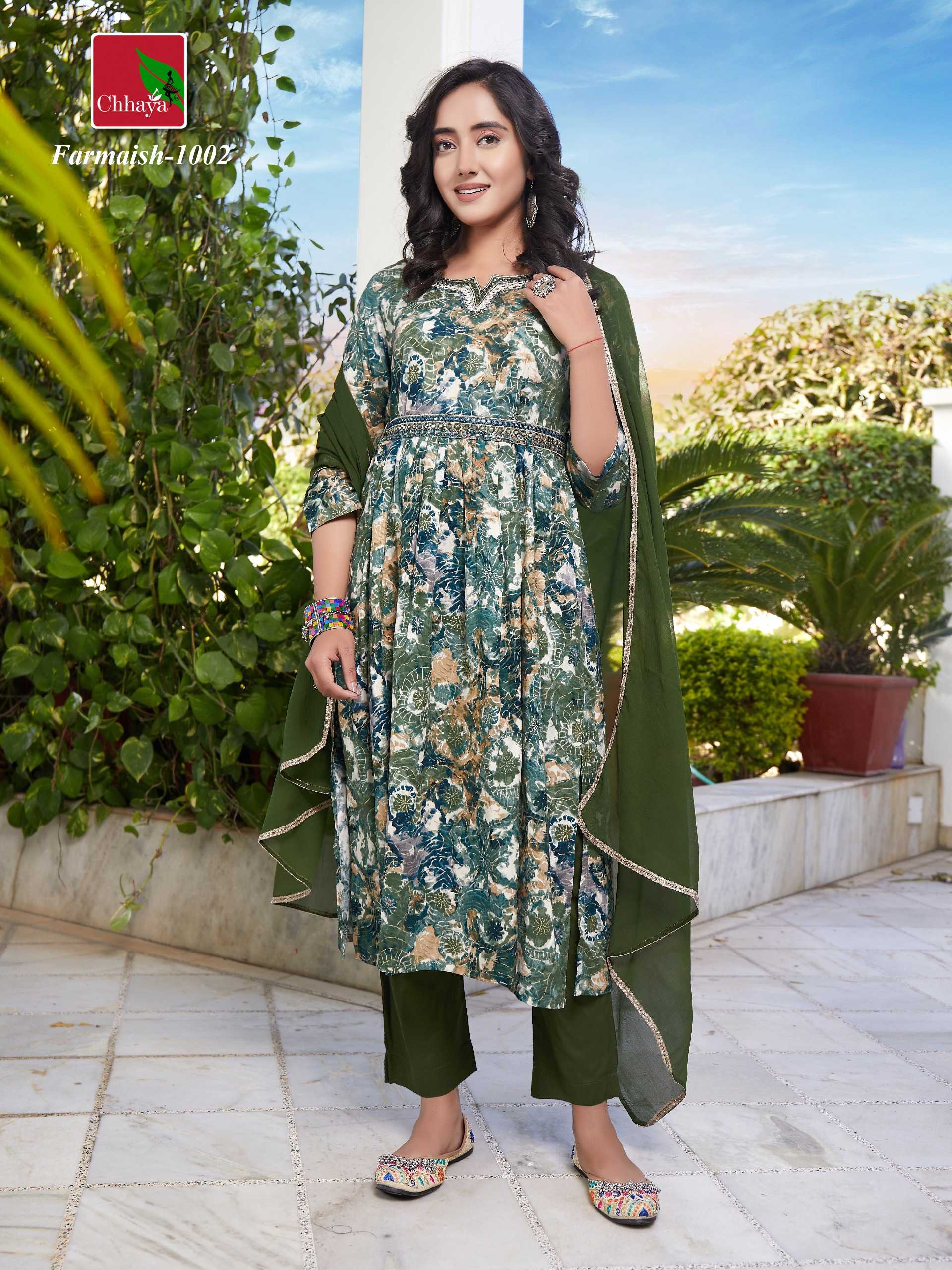 CHHAYA FARMAISH Kurti Wholesale catalog