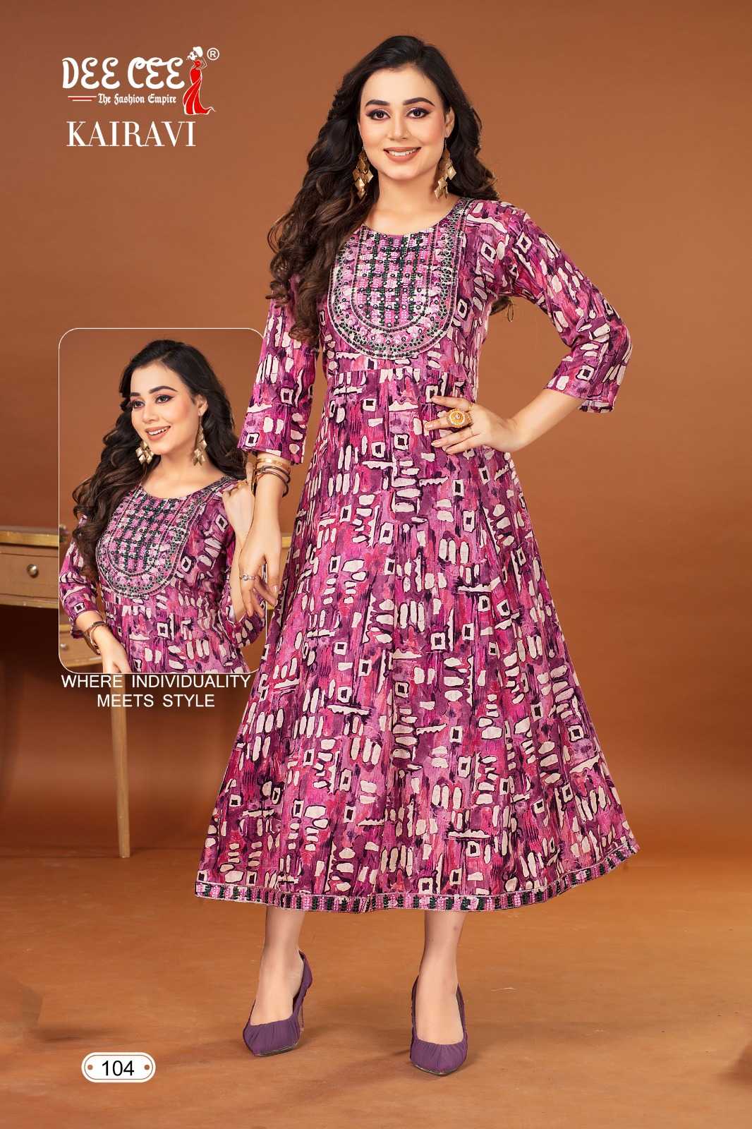 DeeCee KAIRAVI Kurti Wholesale catalog