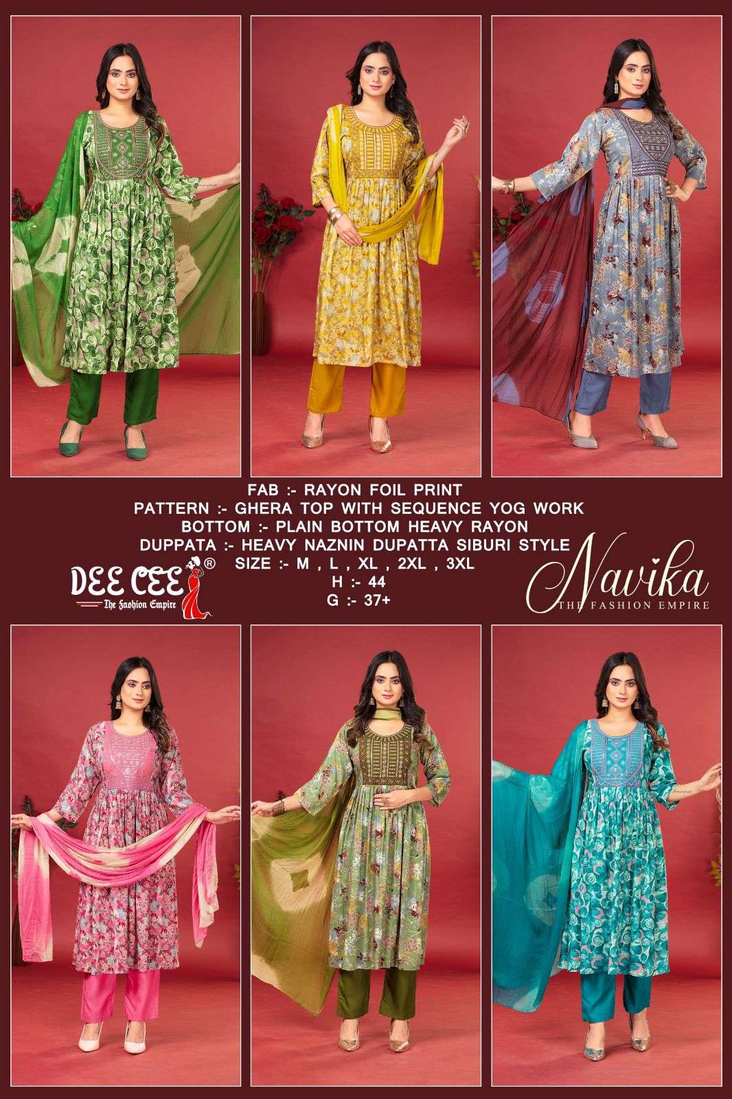 DEECEE NAVIKA Kurti Wholesale catalog