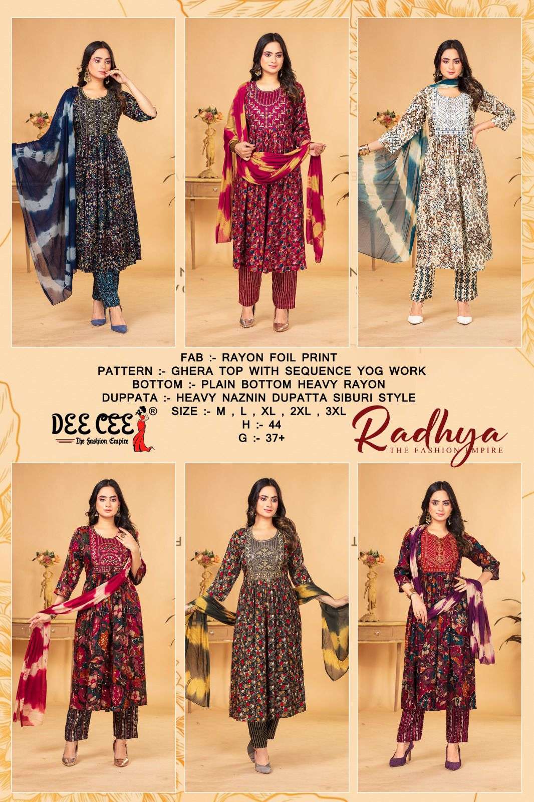 DEECEE RADHYA Kurti Wholesale catalog