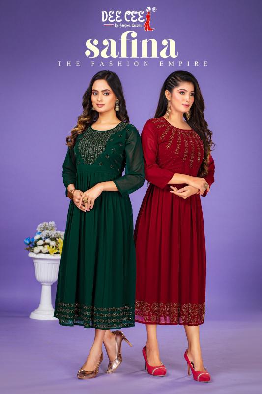 DEECEE SAFINA Kurti Wholesale catalog