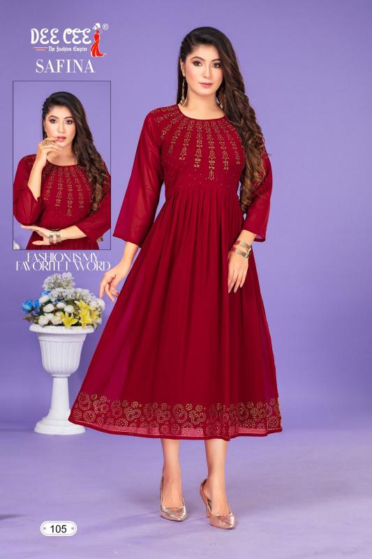 DEECEE SAFINA Kurti Wholesale catalog