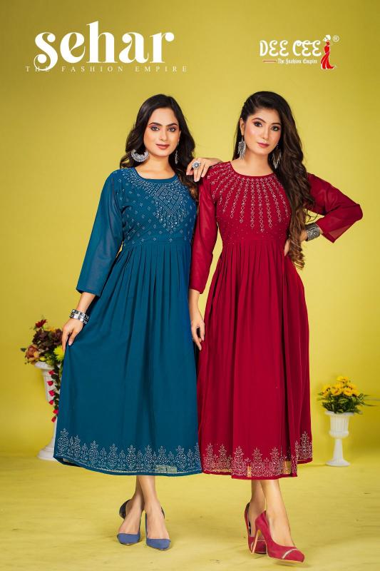 DEECEE SEHAR Kurti Wholesale catalog