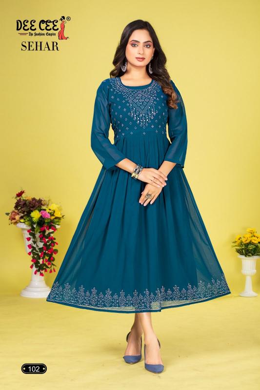 DEECEE SEHAR Kurti Wholesale catalog