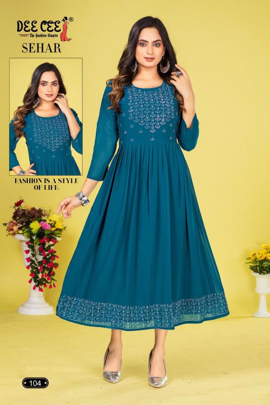 DEECEE SEHAR Kurti Wholesale catalog