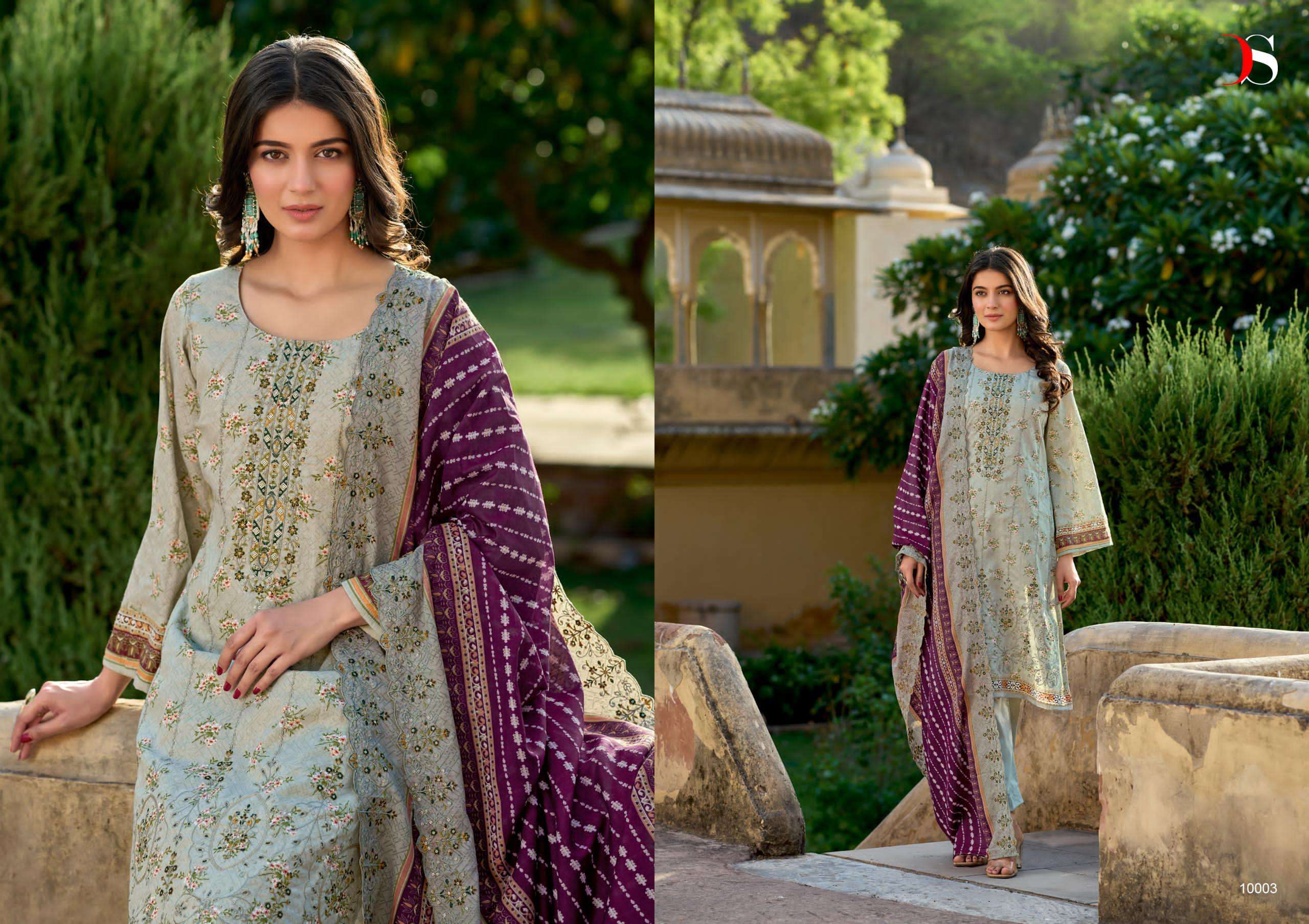 Deepsy Bin Saeed 10 Lawn Collection Salwar Kameez Wholesale catalog