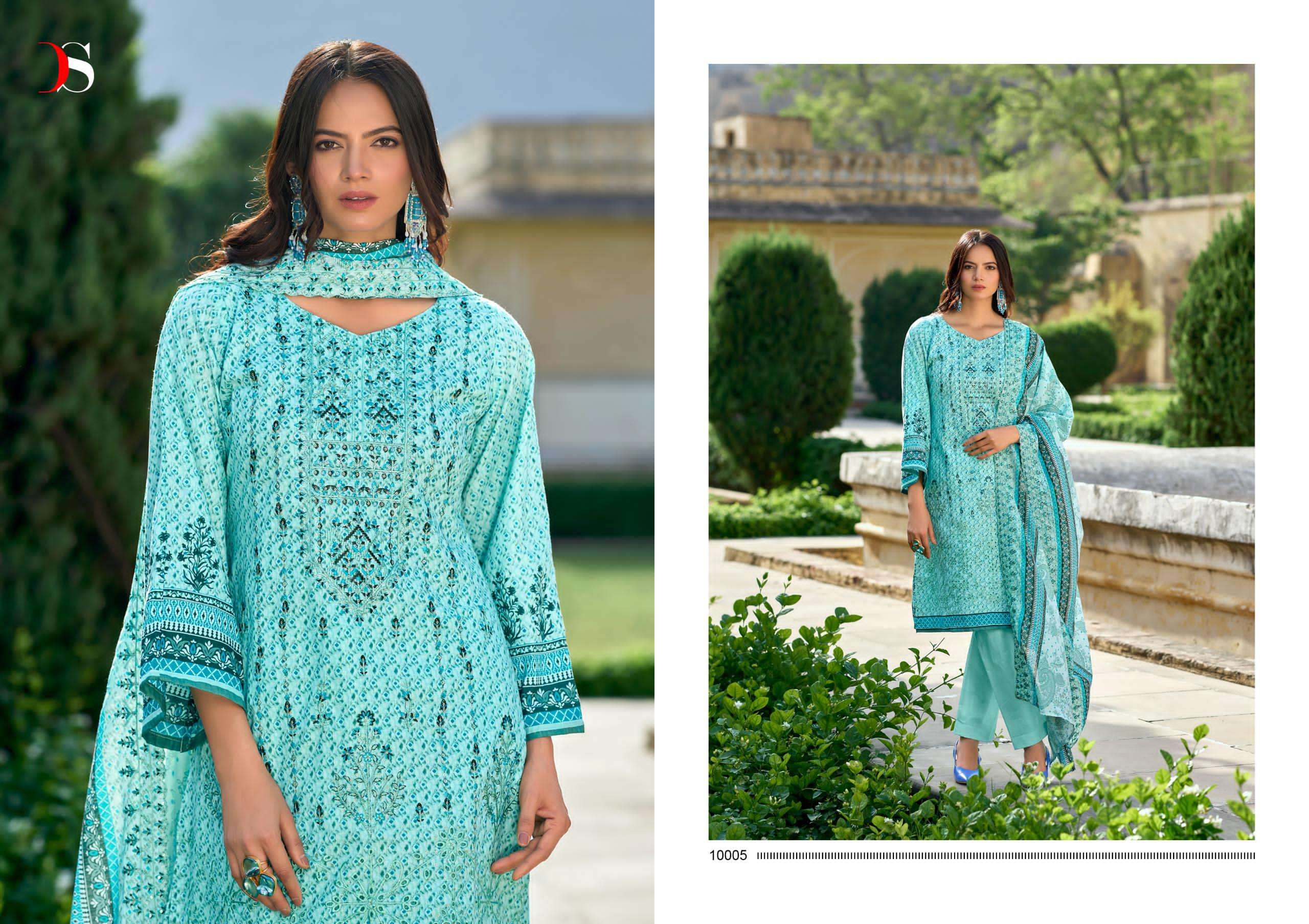 Deepsy Bin Saeed 10 Lawn Collection Salwar Kameez Wholesale catalog