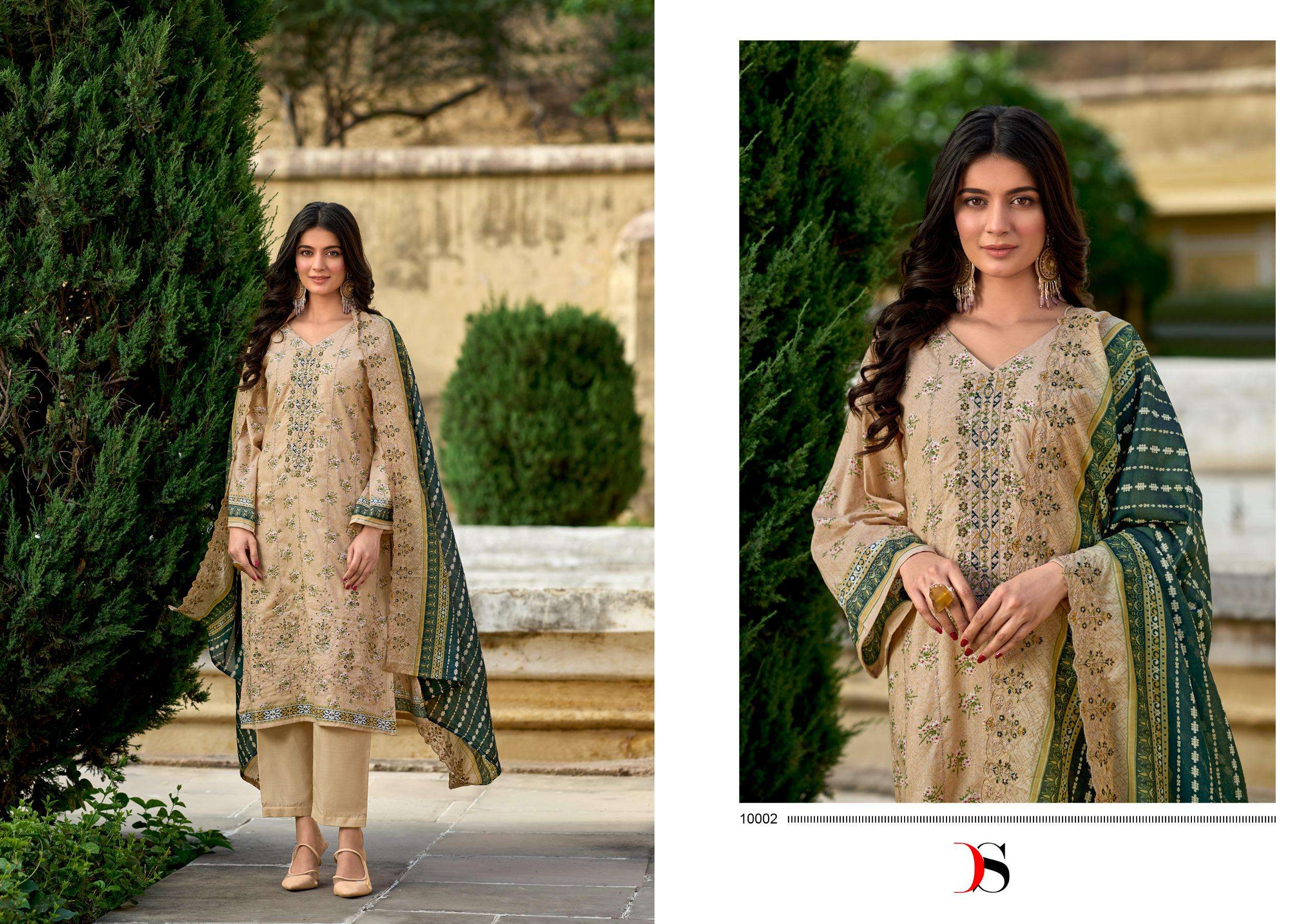 Deepsy Bin Saeed 10 Lawn Collection Salwar Kameez Wholesale catalog