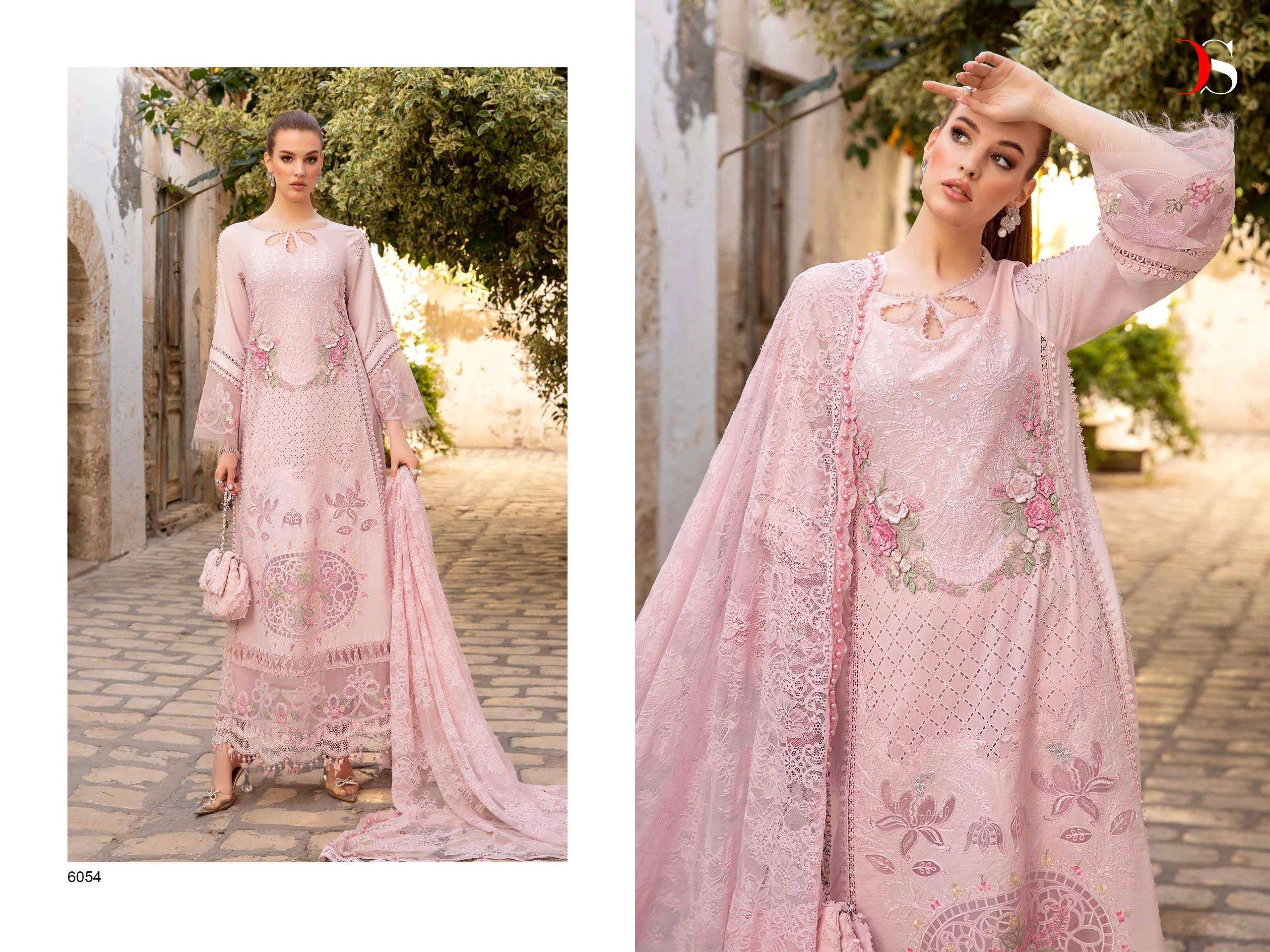 Deepsy Maria B Voyage Lawn 24 Cotton Dupatta Pakistani Suit Wholesale catalog