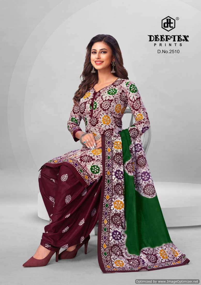 Deeptex Batic Plus Vol-25 – Dress Material - Wholesale Catalog