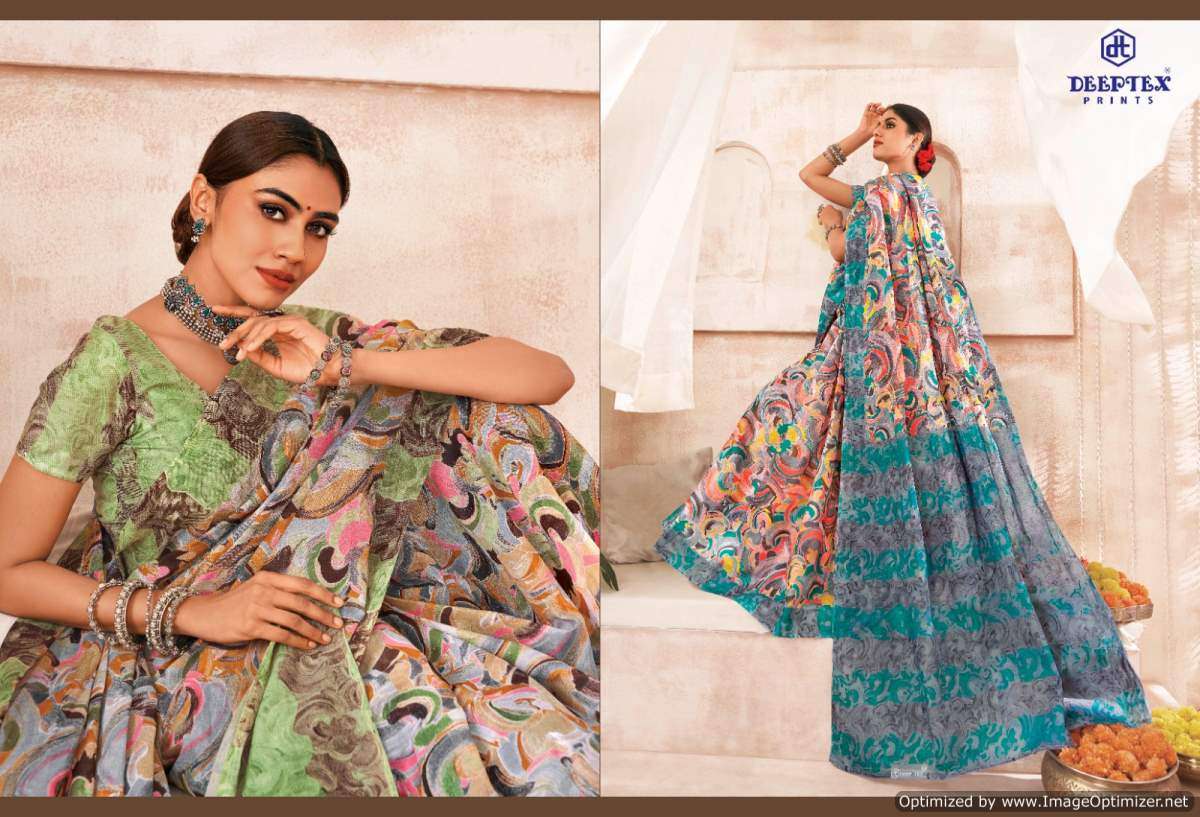 Deeptex Mother India Vol-52 – Cotton Sarees - Wholesale Catalog