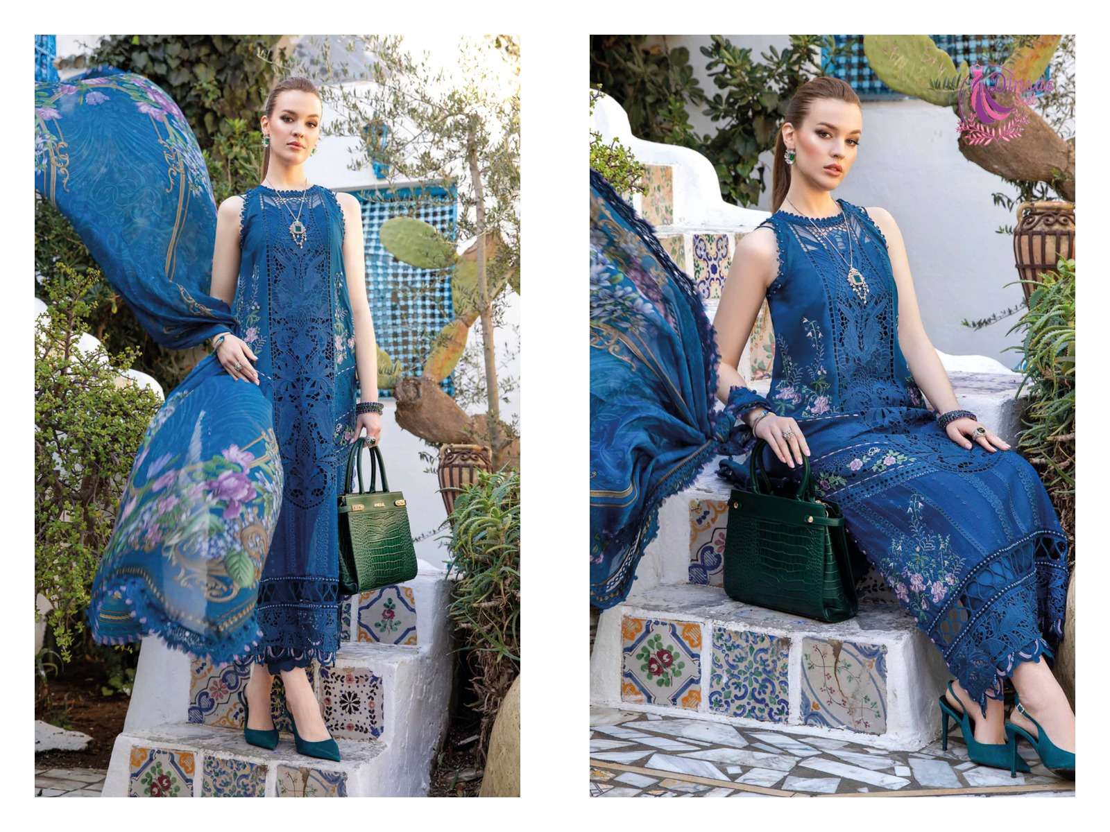 Dinsaa Maria B Vol 4 Cotton Salwar Kameez Wholesale catalog