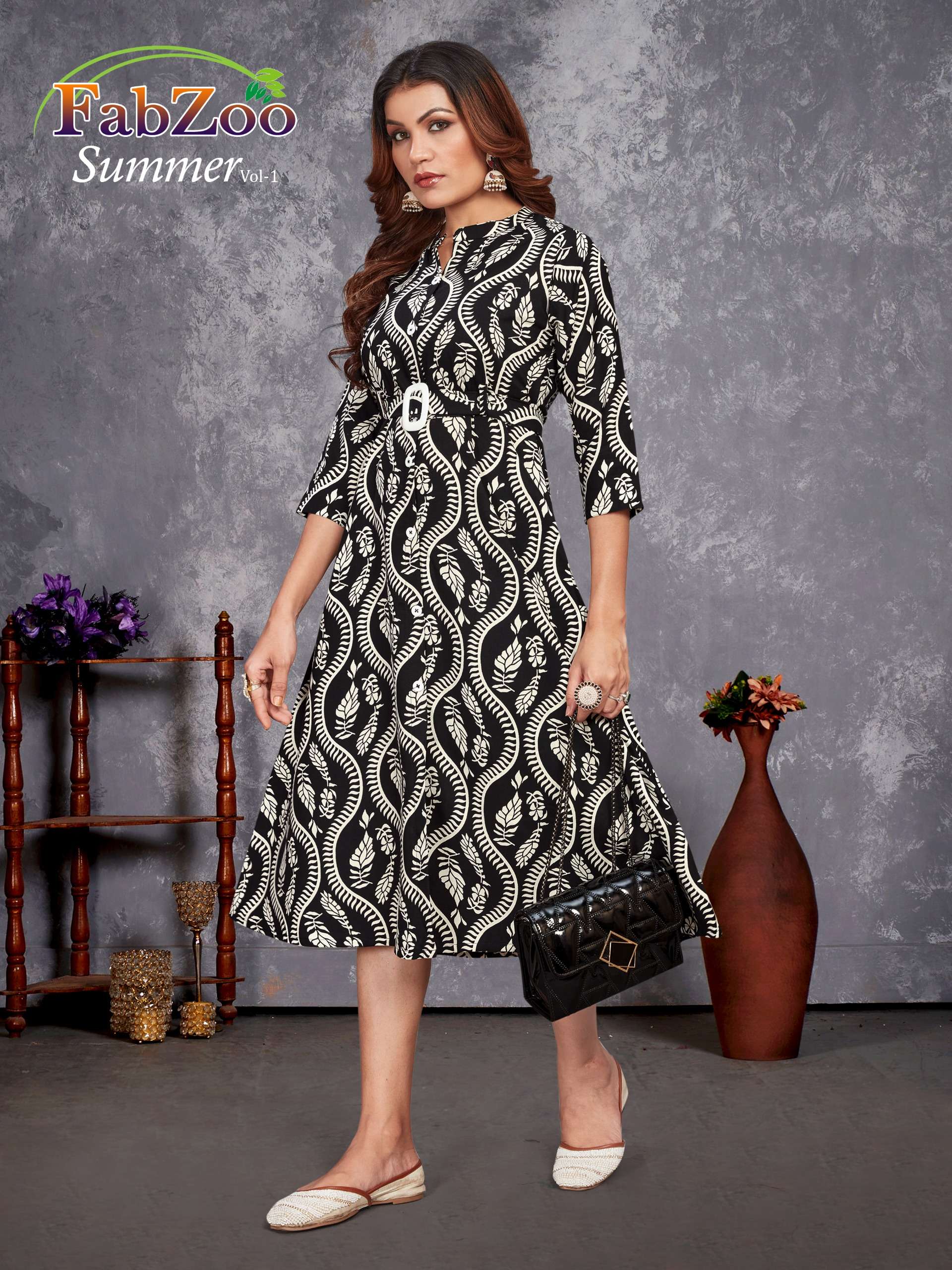 FabZoo Summer Vol 1 Kurti Wholesale catalog