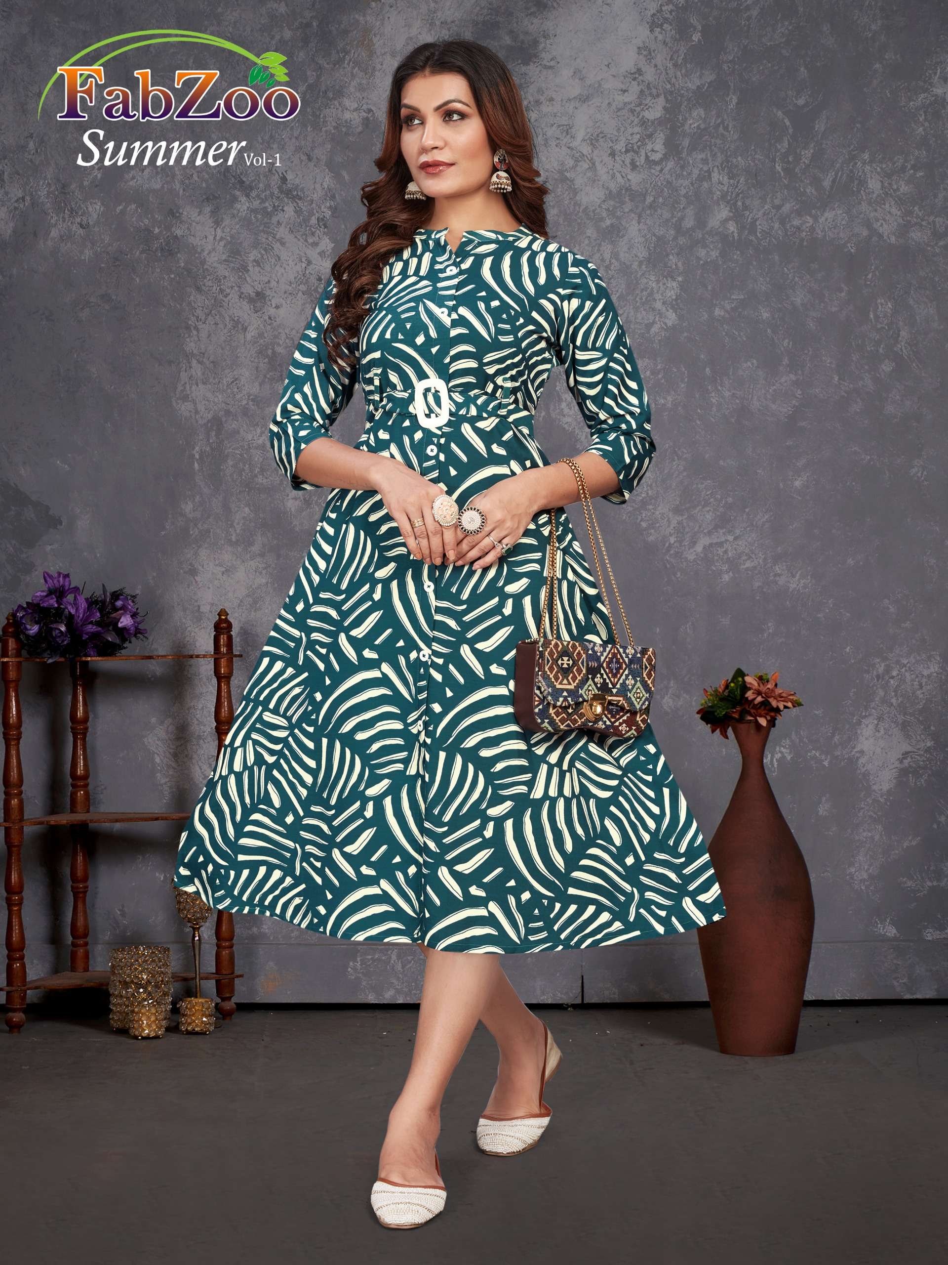 FabZoo Summer Vol 1 Kurti Wholesale catalog