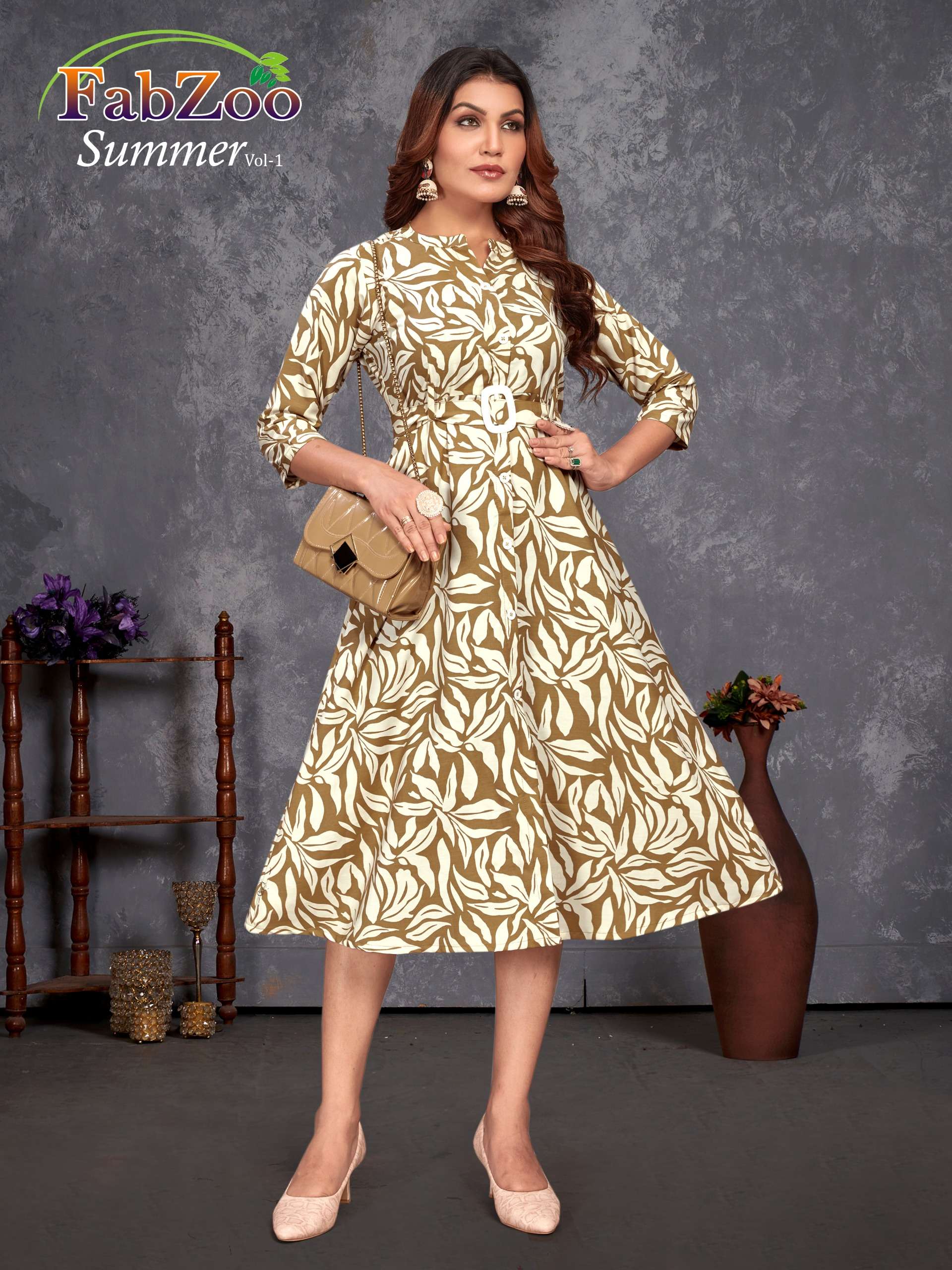 FabZoo Summer Vol 1 Kurti Wholesale catalog