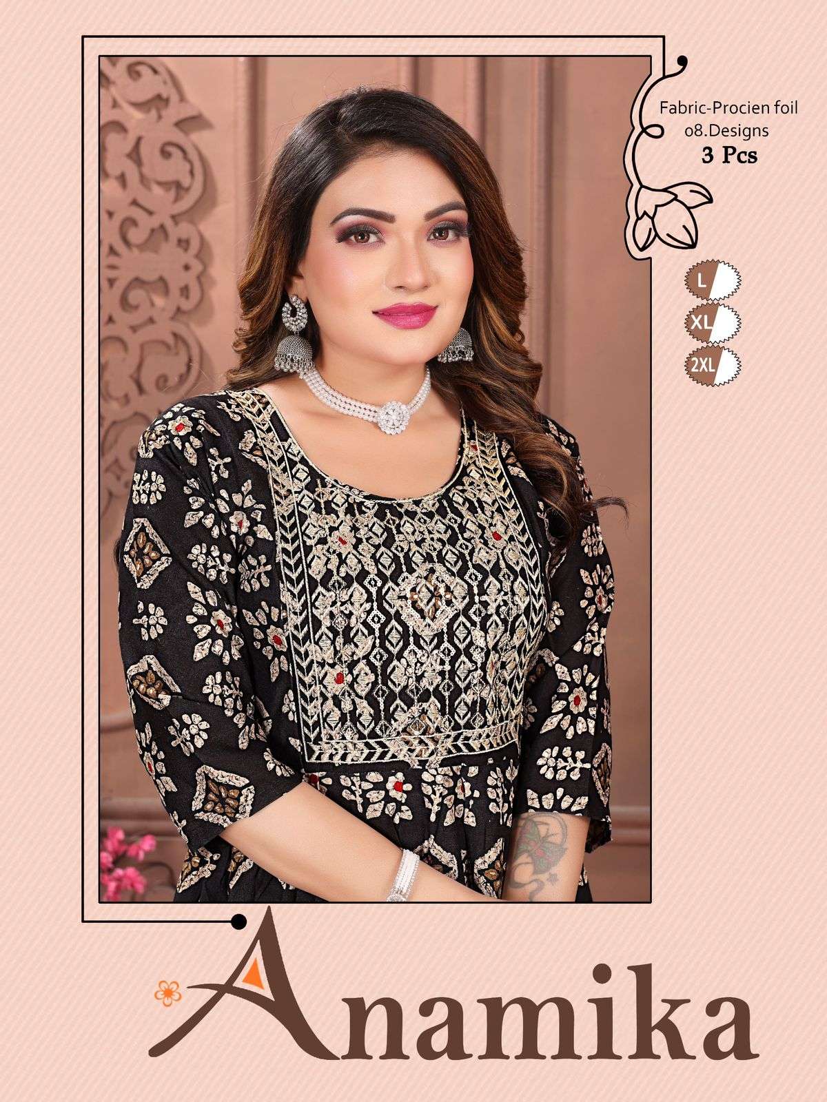 FASHION TALK ANAMIKA vol - 3 Kurti Wholesale catalog