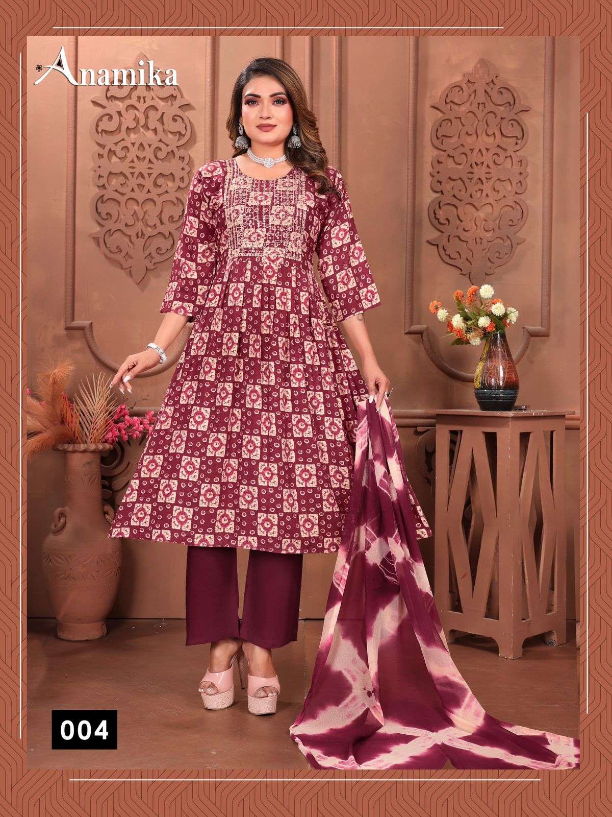 FASHION TALK ANAMIKA vol - 3 Kurti Wholesale catalog
