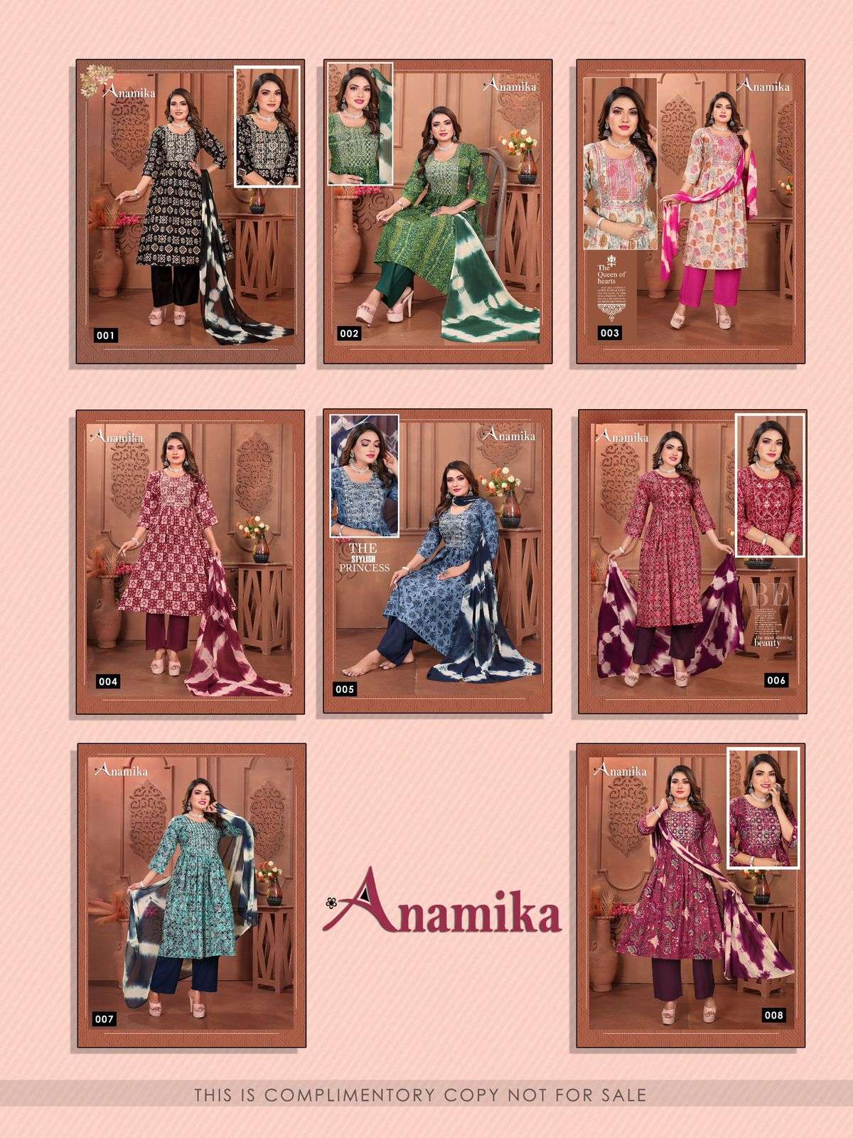 FASHION TALK ANAMIKA vol - 3 Kurti Wholesale catalog