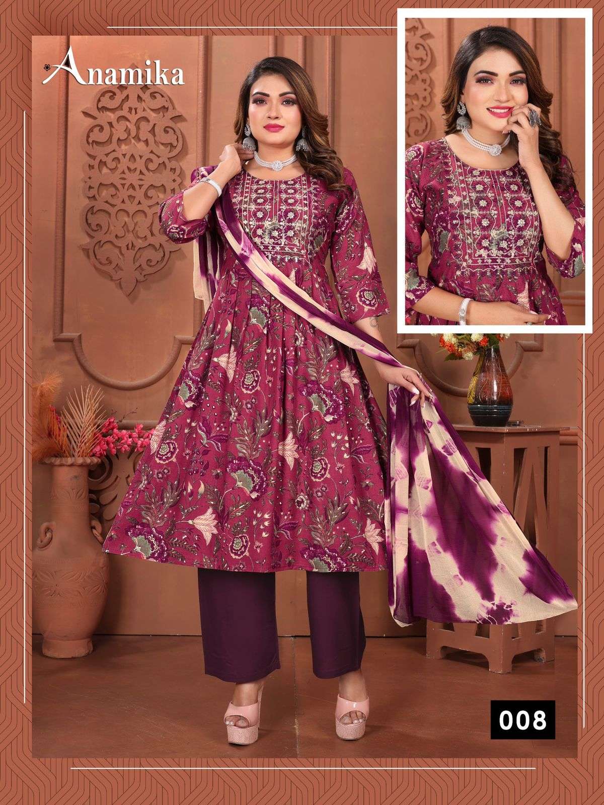FASHION TALK ANAMIKA vol - 3 Kurti Wholesale catalog