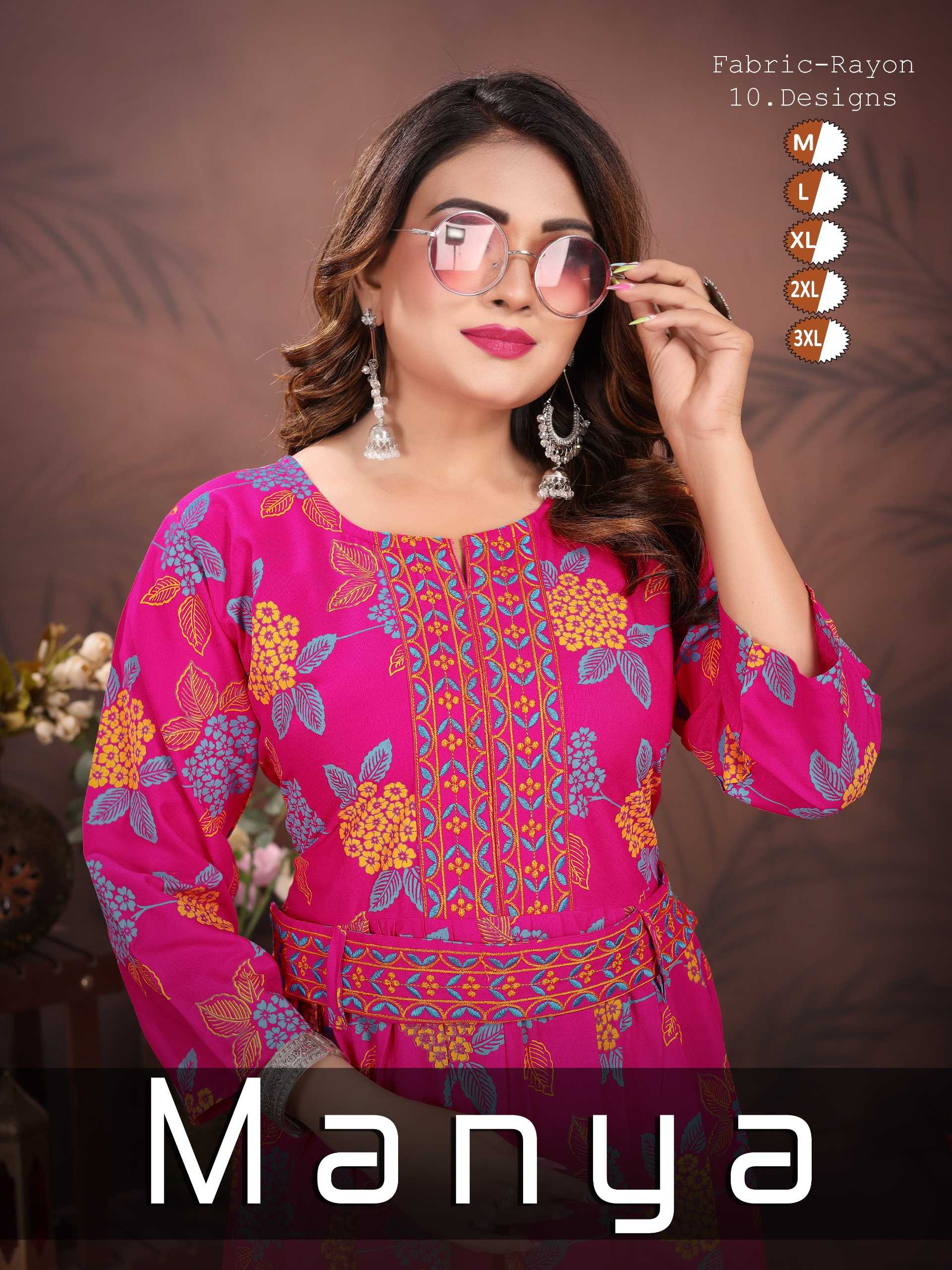 FASHION TALK MANYA VOL.2 Kurti Wholesale catalog