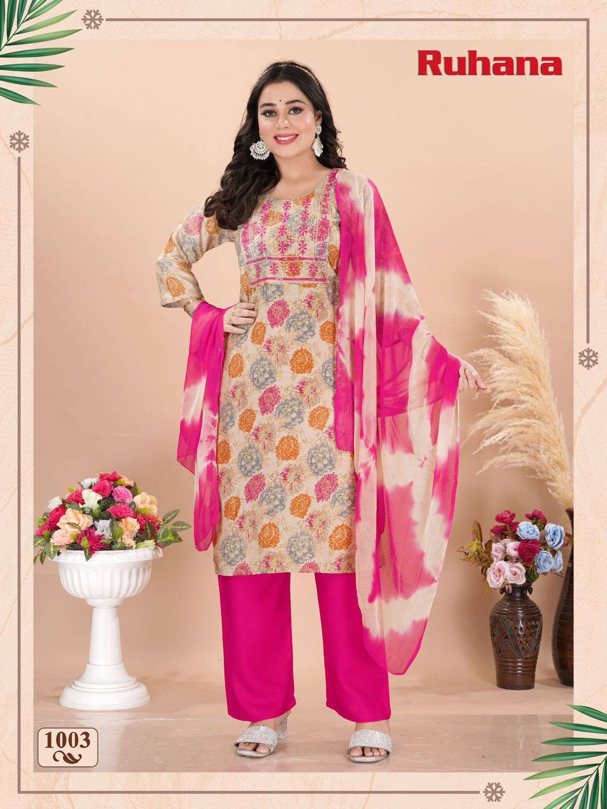 FASHION TALK RUHANA vol -4 Kurti Wholesale catalog