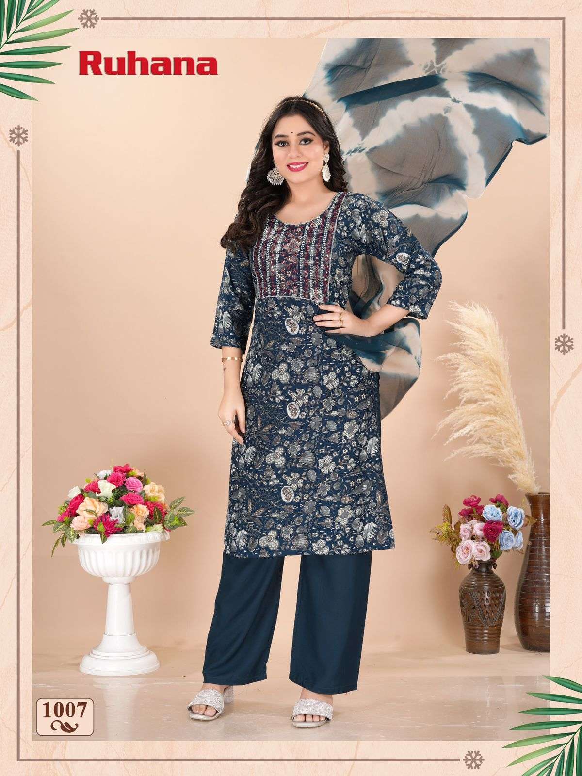 FASHION TALK RUHANA vol -4 Kurti Wholesale catalog