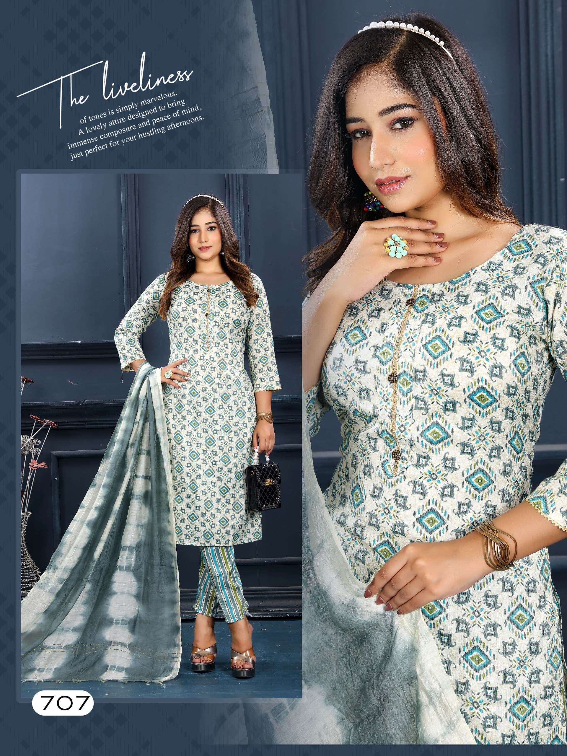 FASHION TALK SARIKA 0.7 Kurti Wholesale catalog