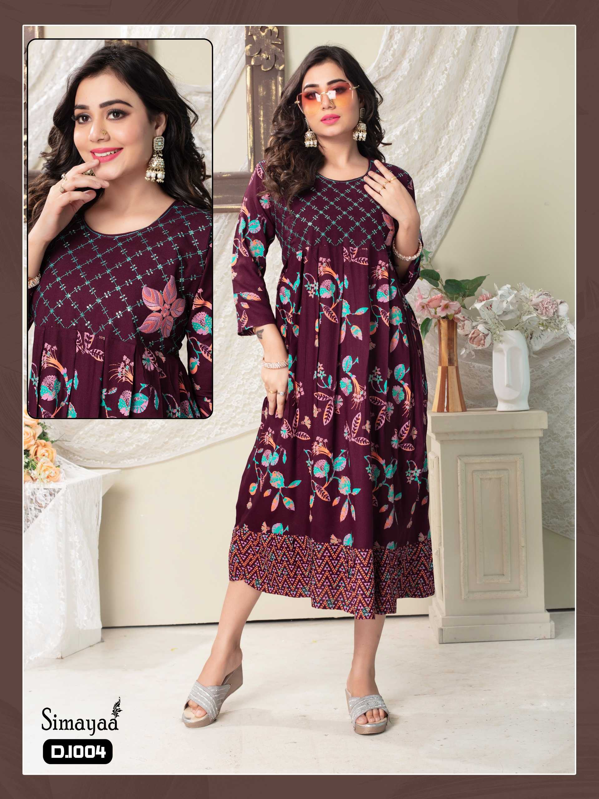 FASHION TALK SIMAYAA Kurti Wholesale catalog