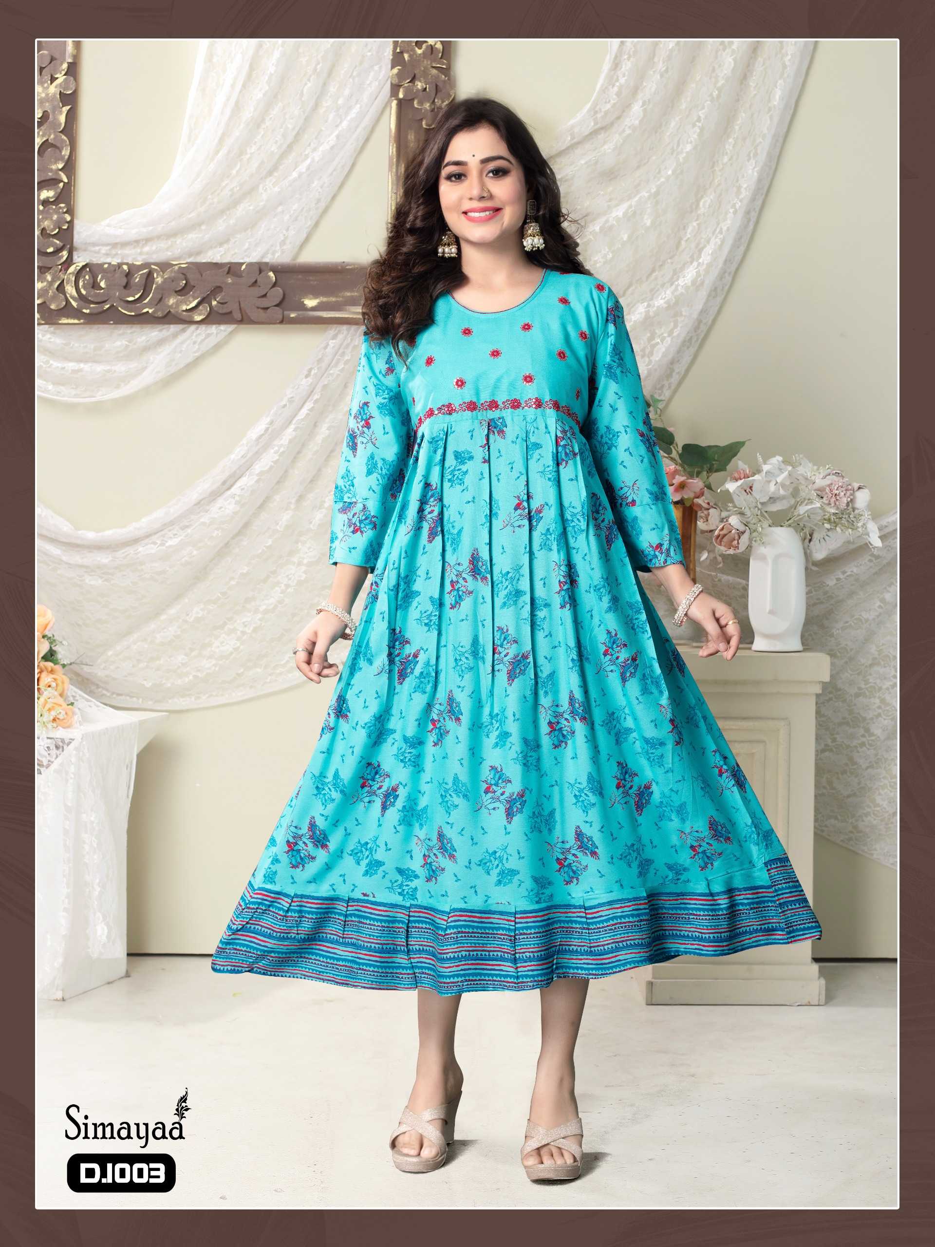 FASHION TALK SIMAYAA Kurti Wholesale catalog