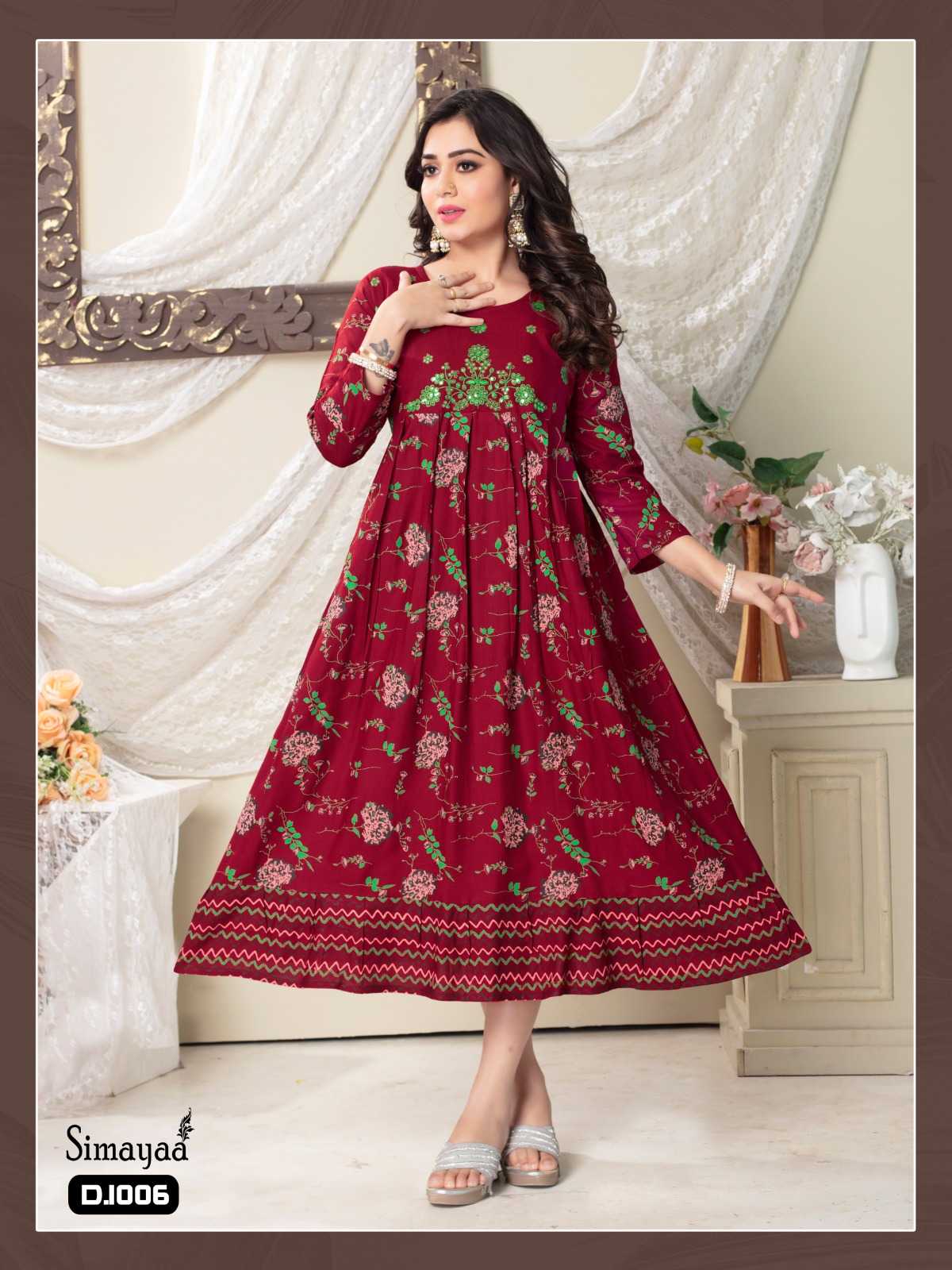 FASHION TALK SIMAYAA Kurti Wholesale catalog